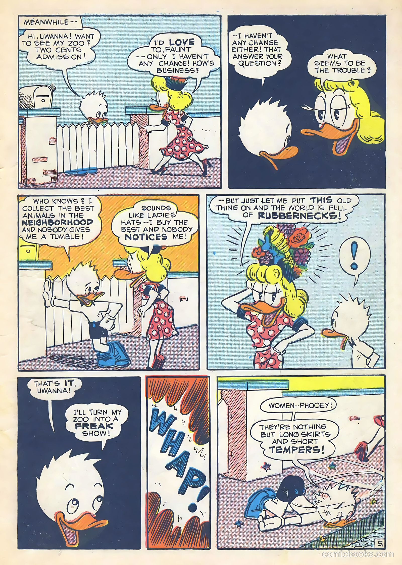 Super Duck Comics #28 (1949) — page 7 of 52