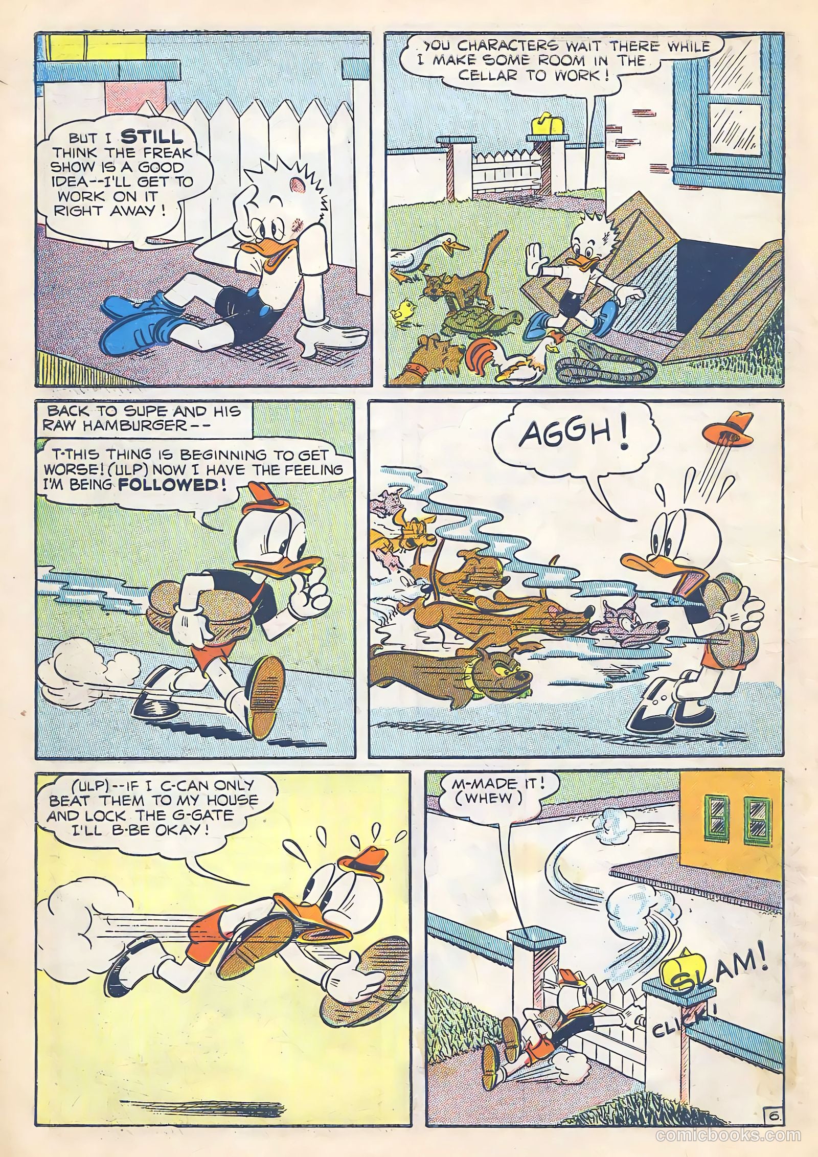 Super Duck Comics #28 (1949) — page 8 of 52