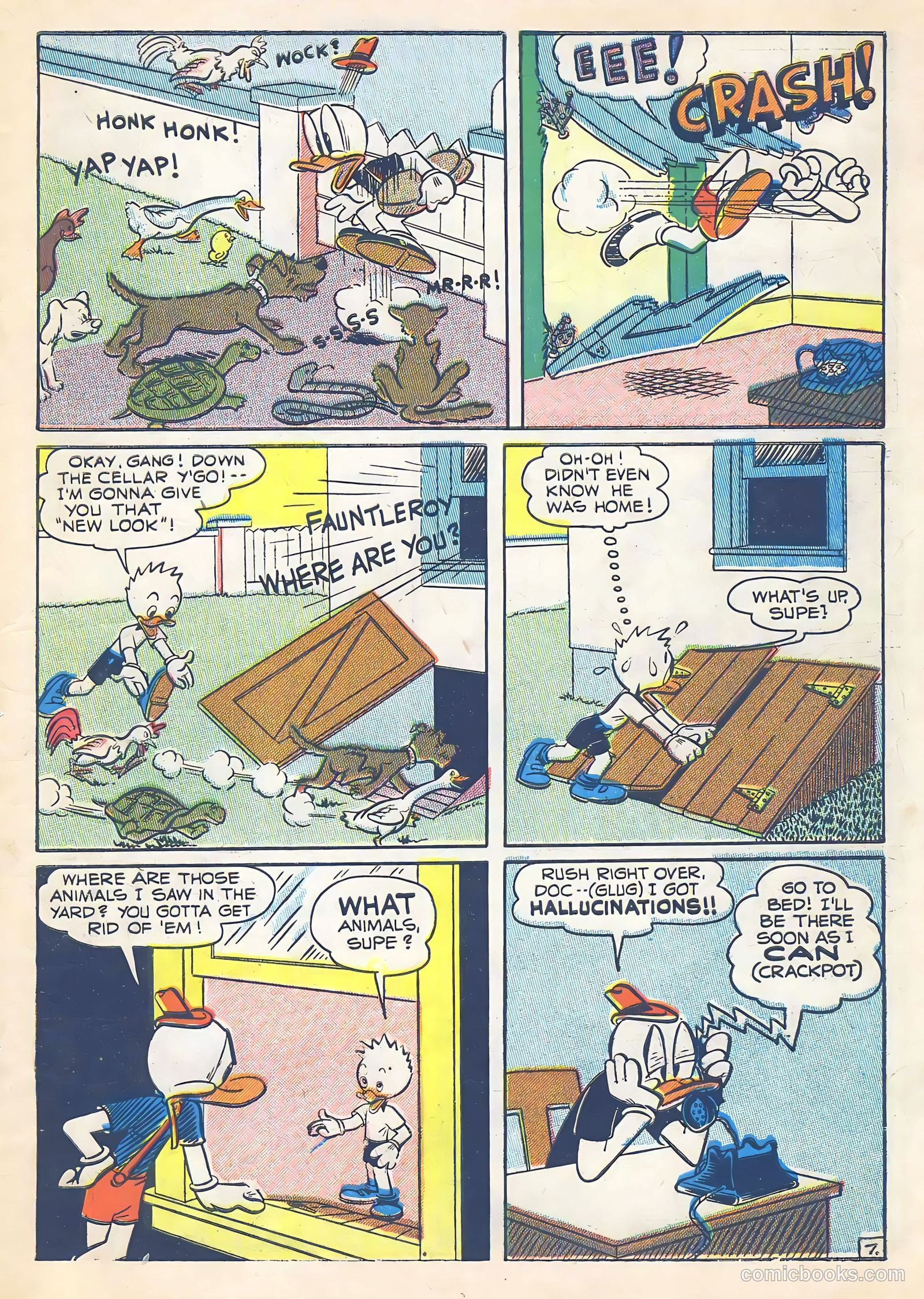 Super Duck Comics #28 (1949) — page 9 of 52