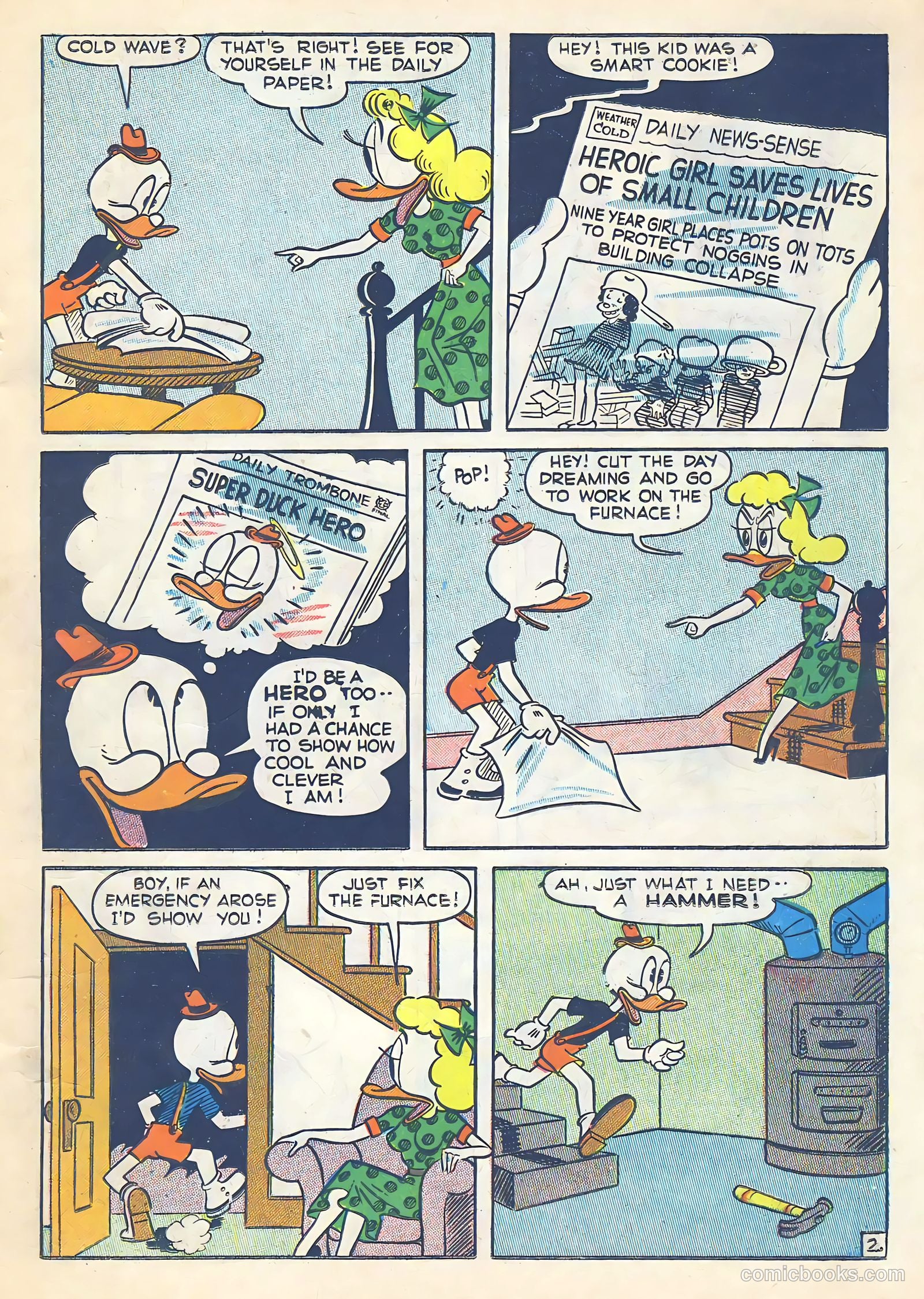 Super Duck Comics #28 (1949) — page 21 of 52