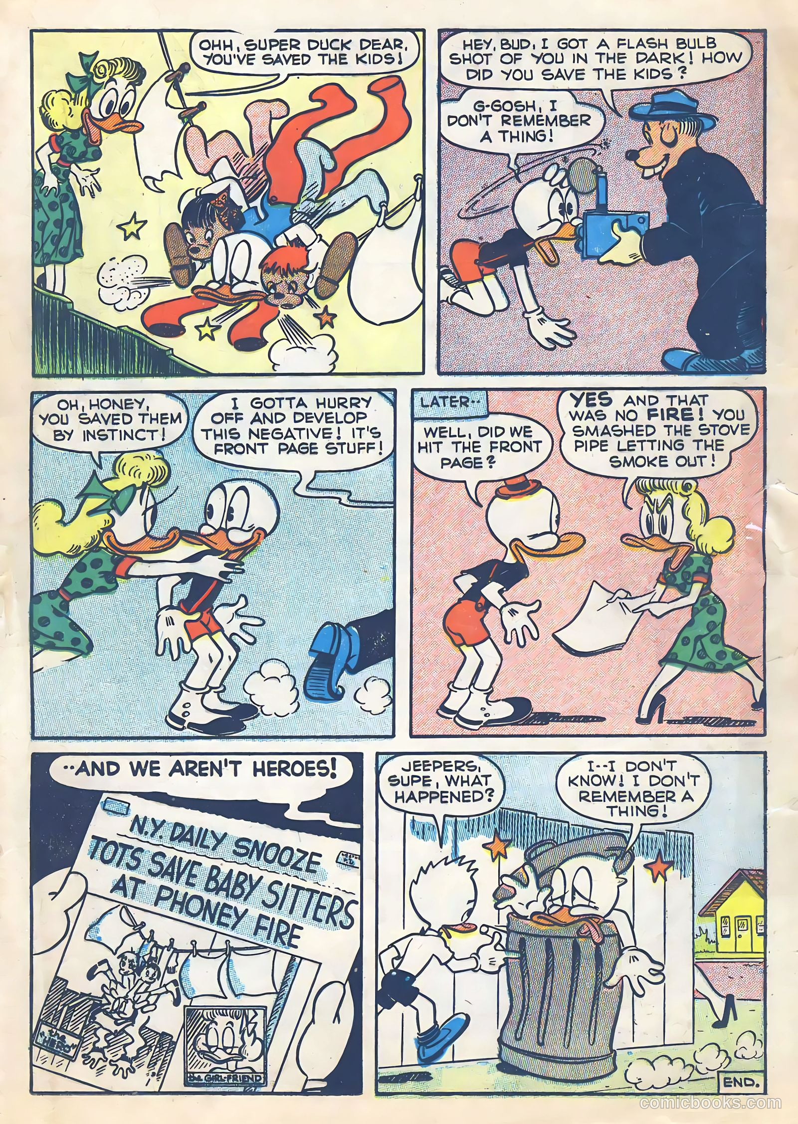 Super Duck Comics #28 (1949) — page 25 of 52