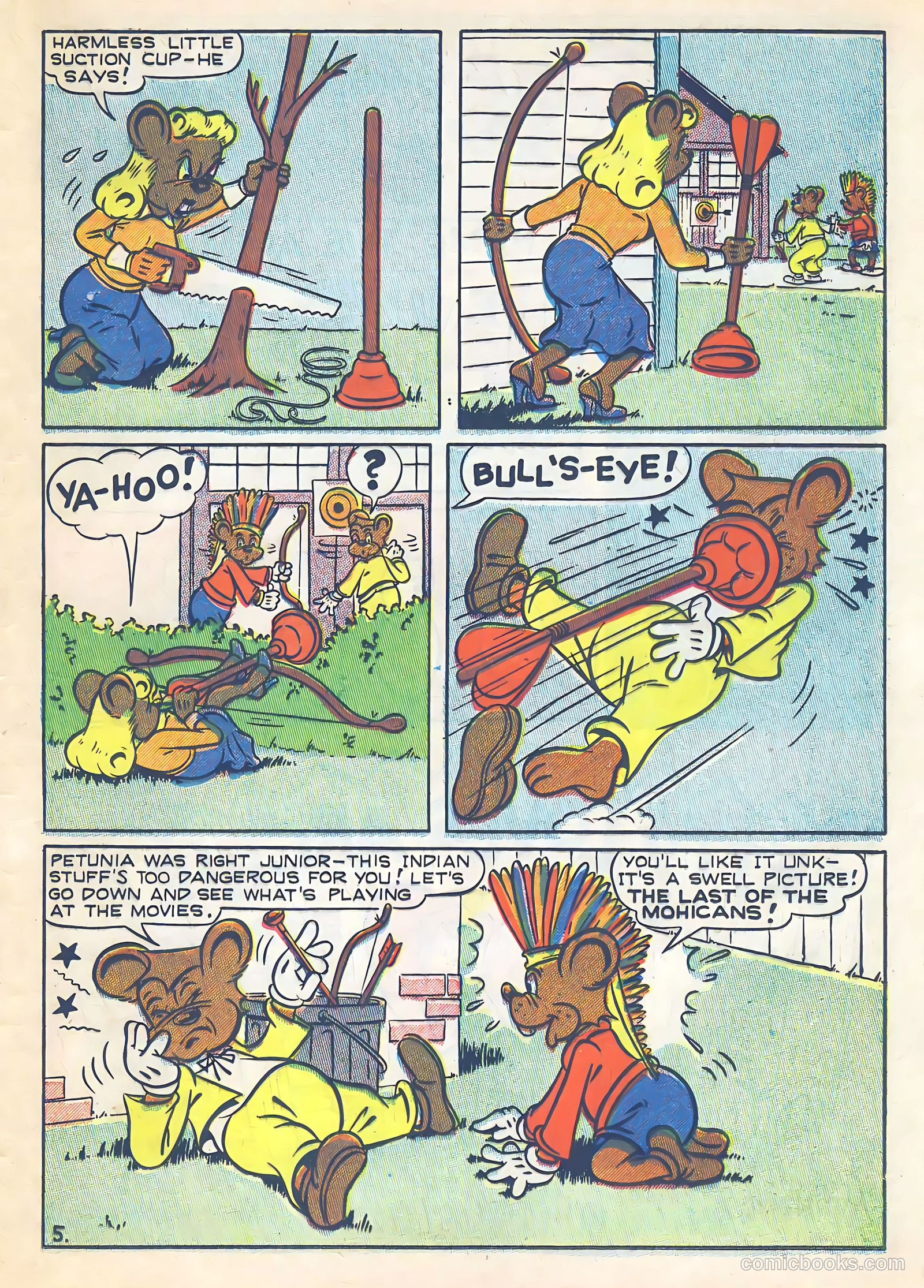 Super Duck Comics #28 (1949) — page 31 of 52