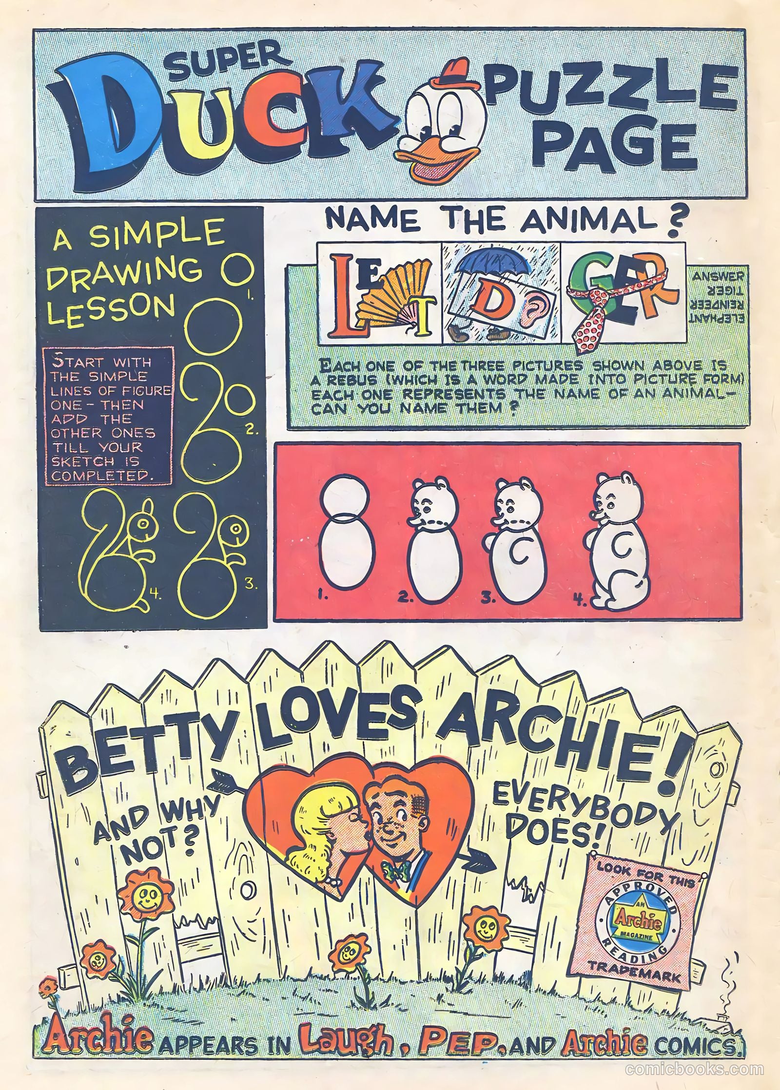 Super Duck Comics #28 (1949) — page 32 of 52