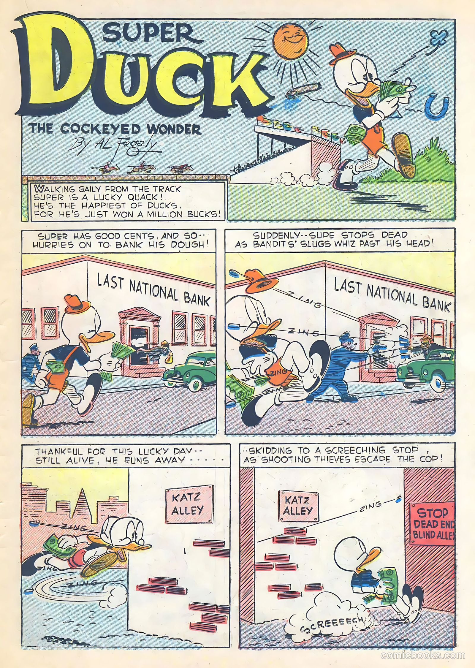 Super Duck Comics #28 (1949) — page 33 of 52