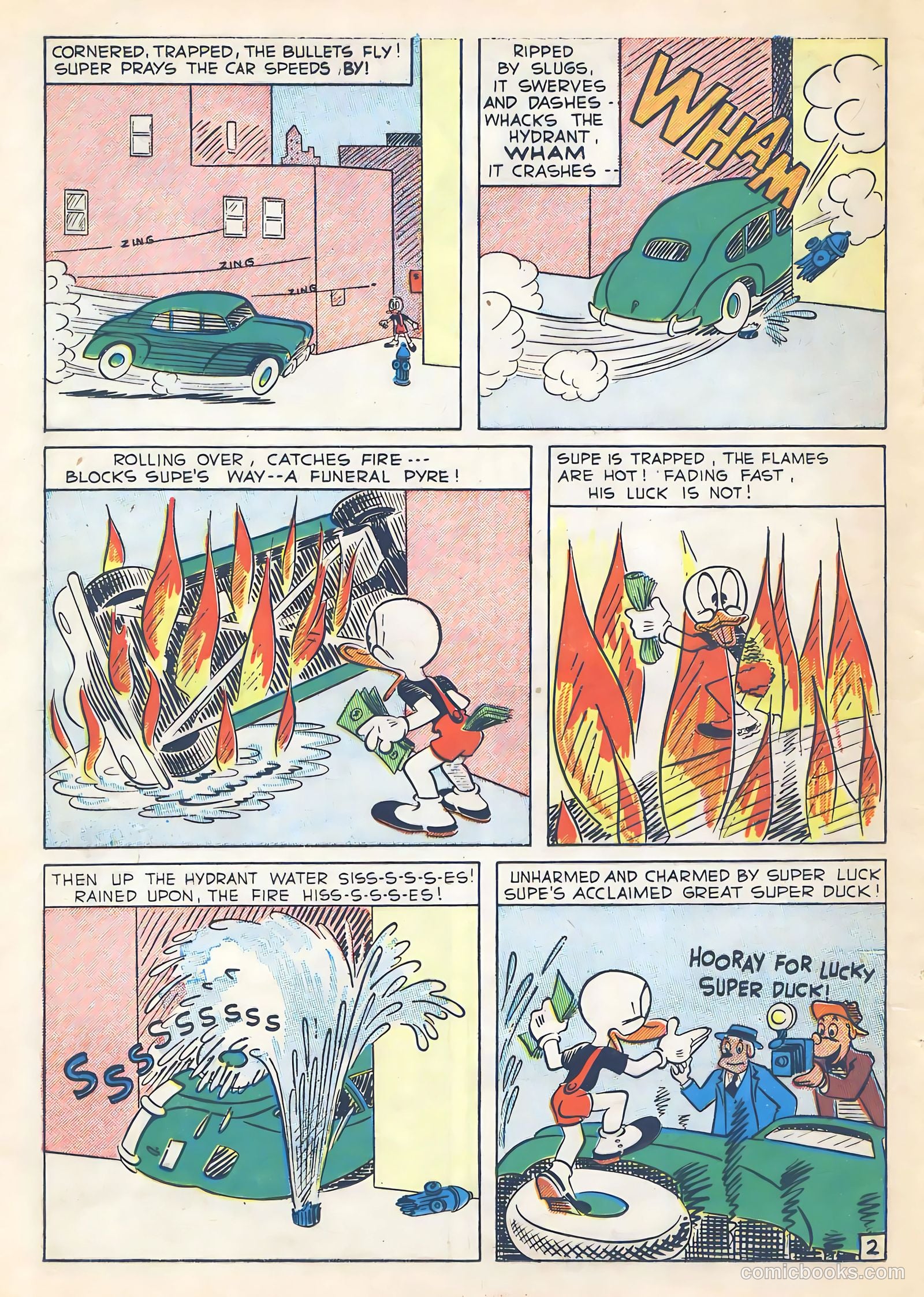 Super Duck Comics #28 (1949) — page 34 of 52