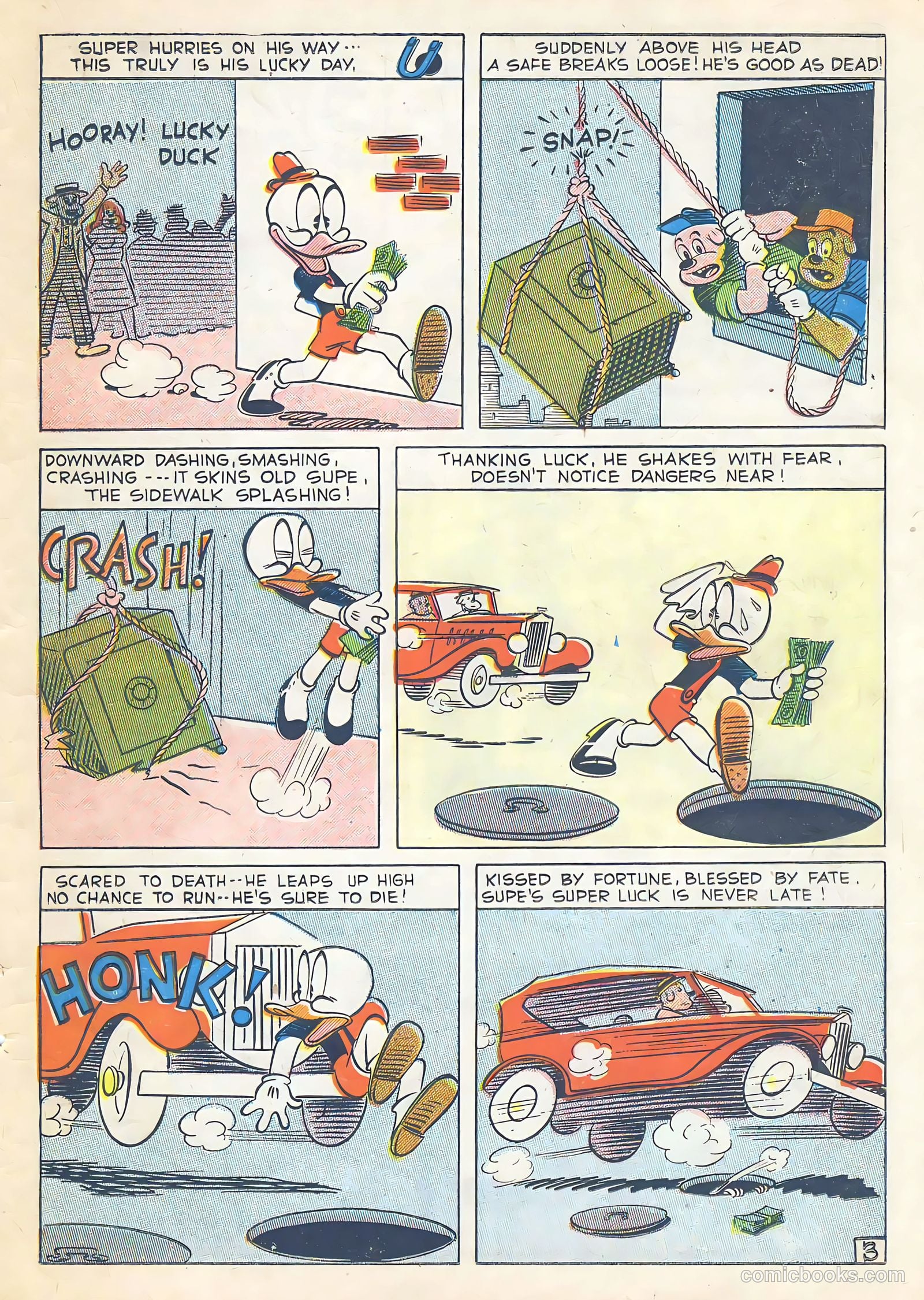 Super Duck Comics #28 (1949) — page 35 of 52
