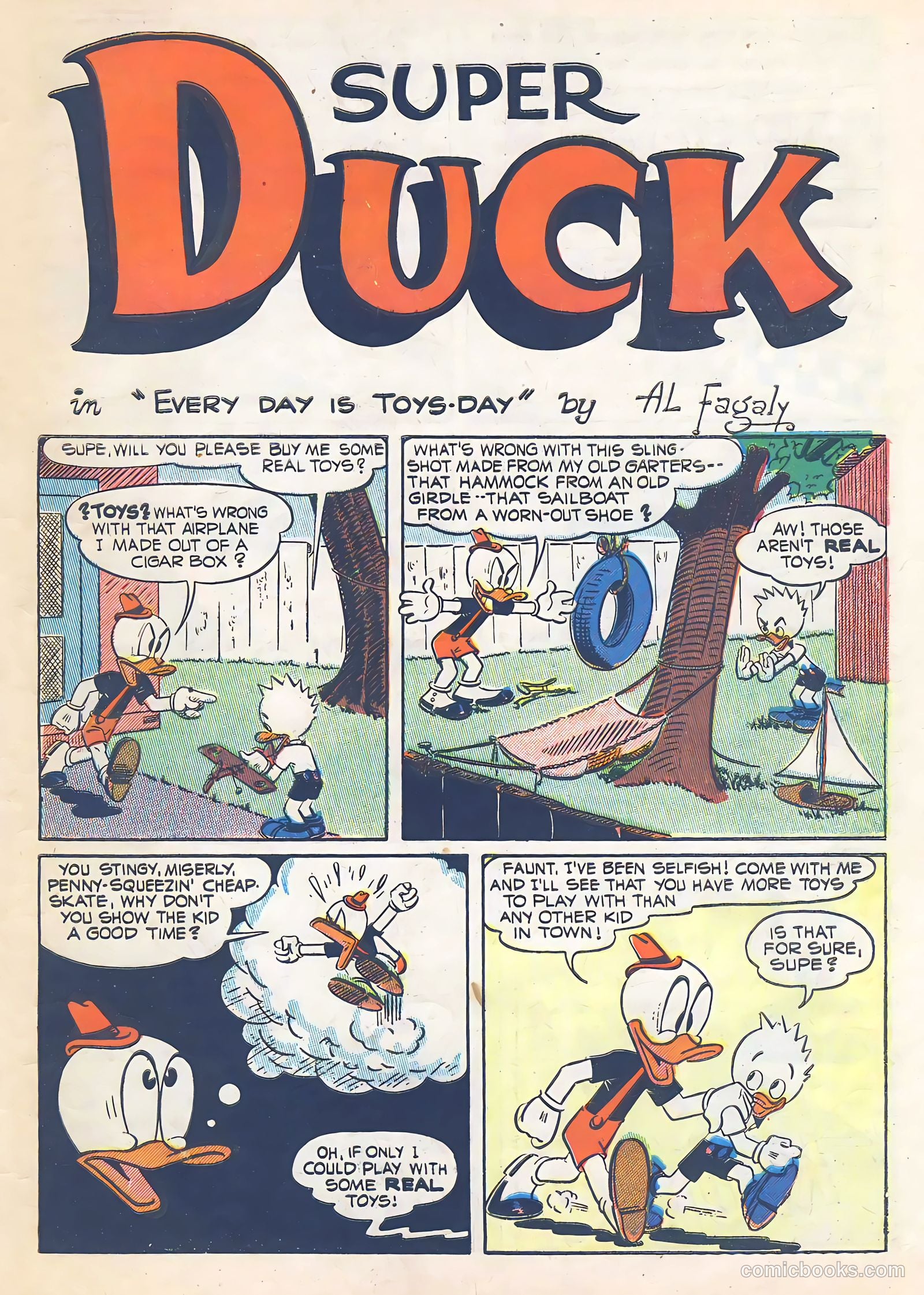 Super Duck Comics #28 (1949) — page 39 of 52
