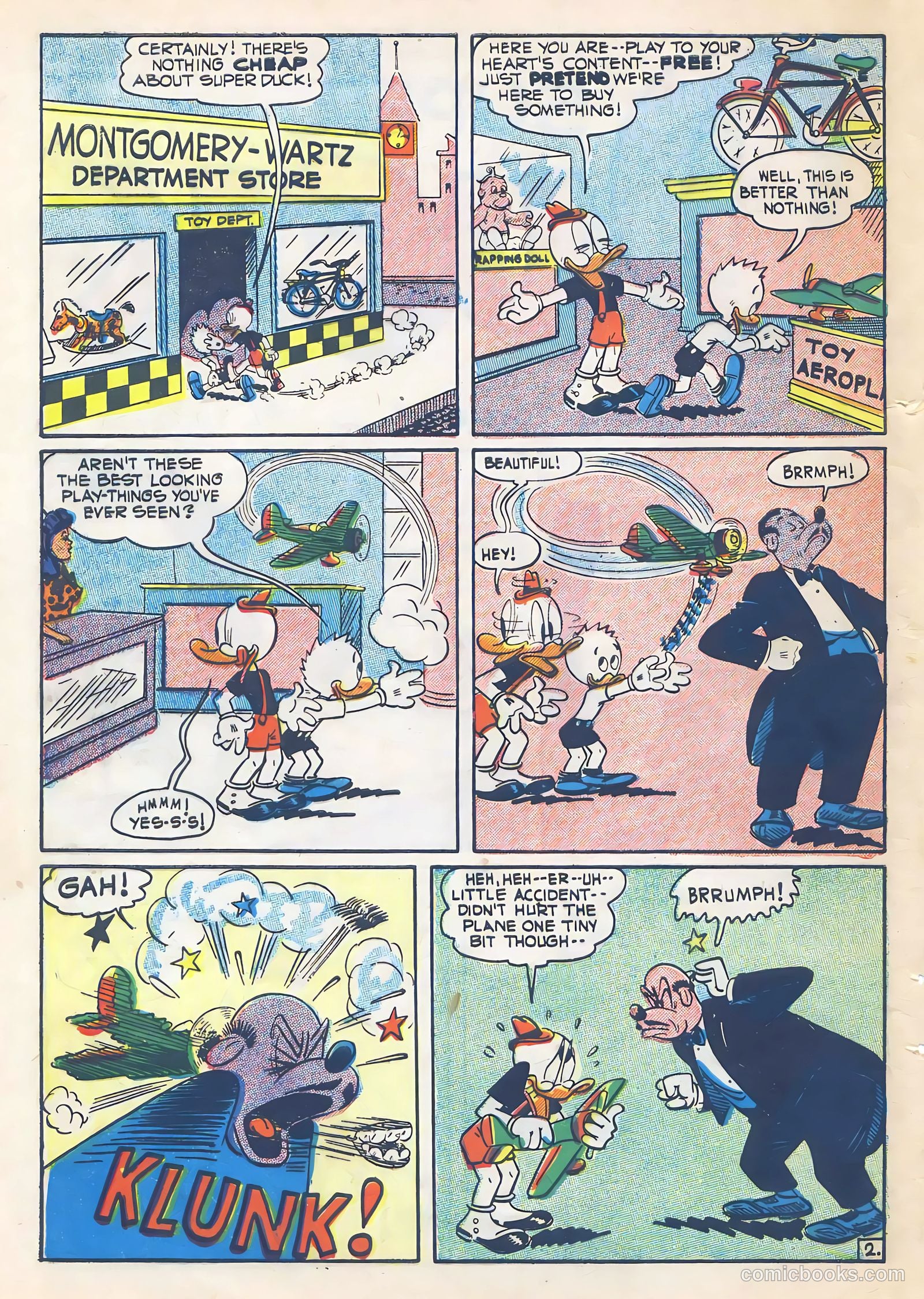 Super Duck Comics #28 (1949) — page 40 of 52