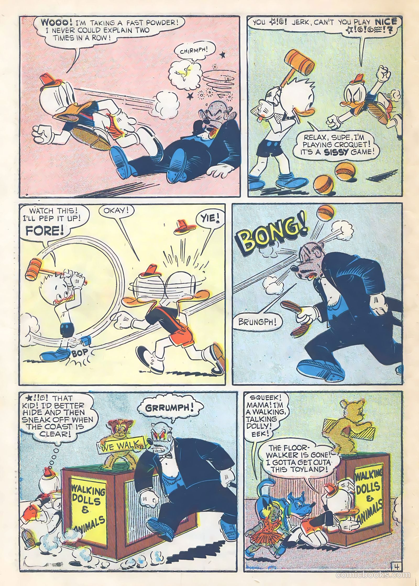 Super Duck Comics #28 (1949) — page 42 of 52