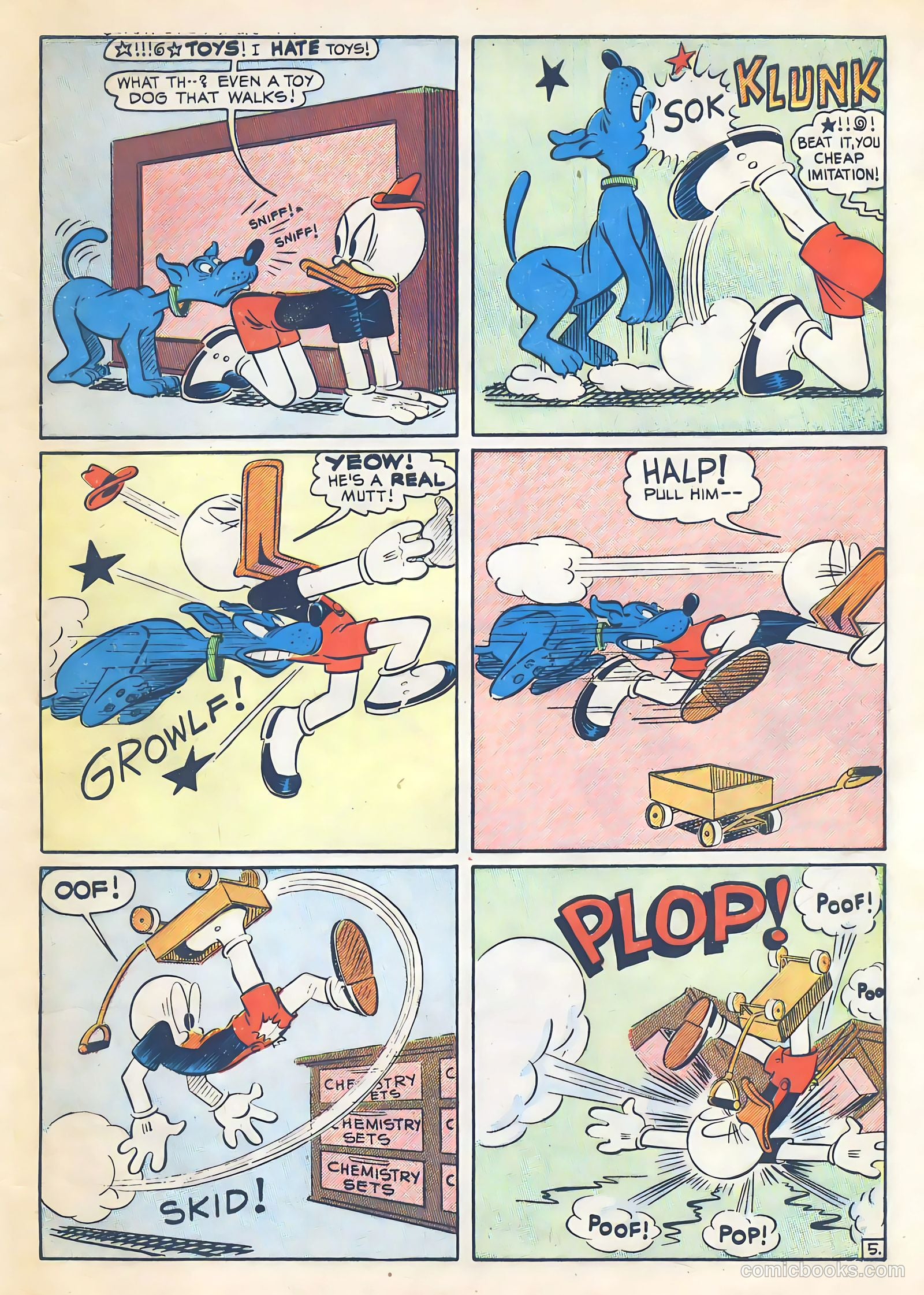 Super Duck Comics #28 (1949) — page 43 of 52