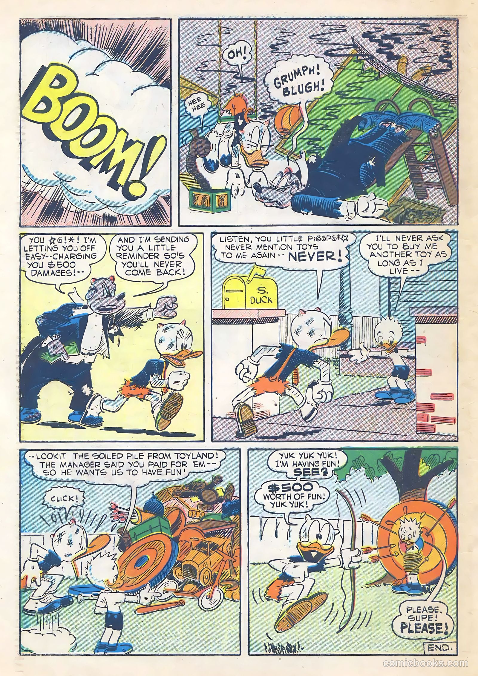 Super Duck Comics #28 (1949) — page 44 of 52