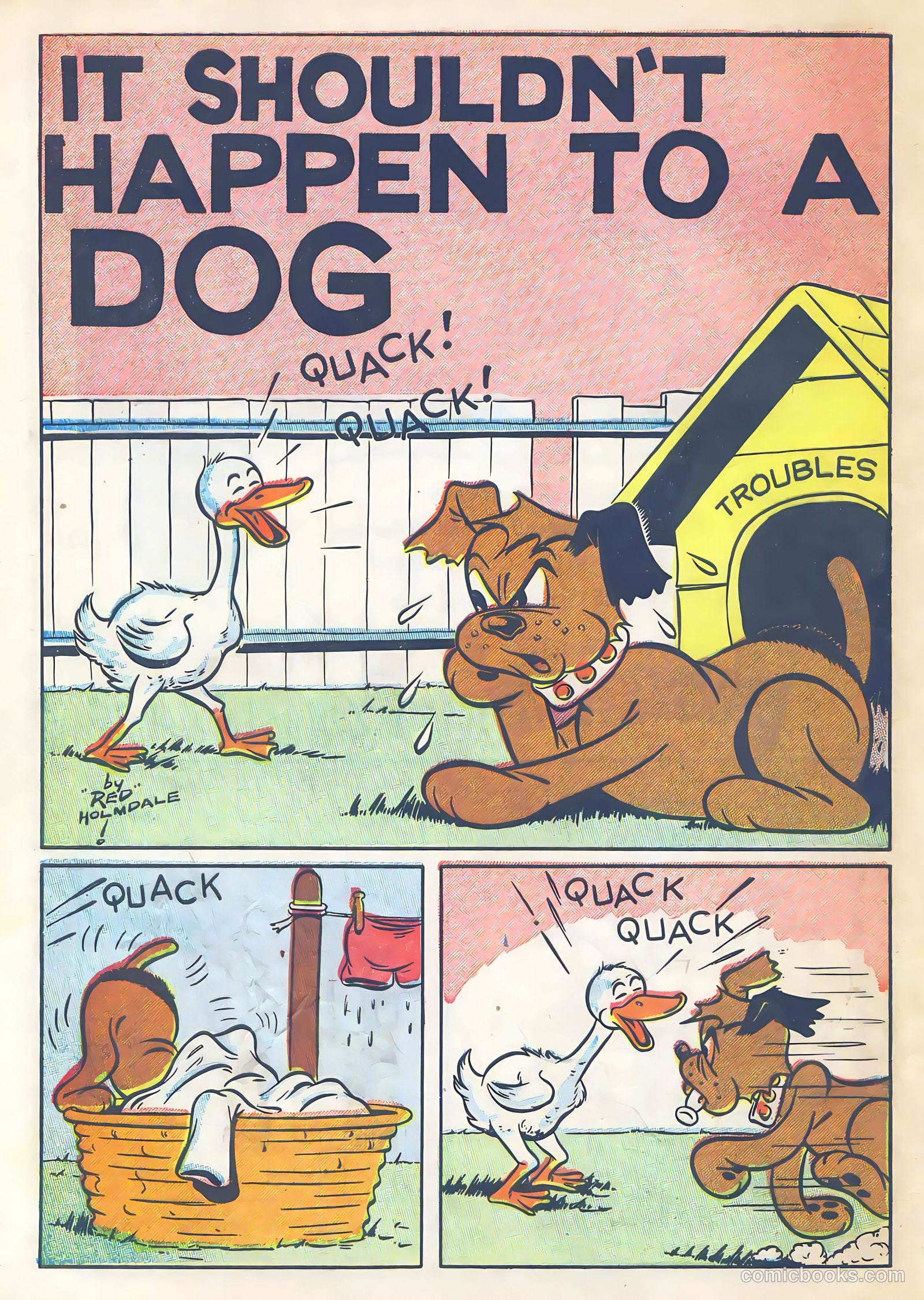 Super Duck Comics #28 (1949) — page 46 of 52