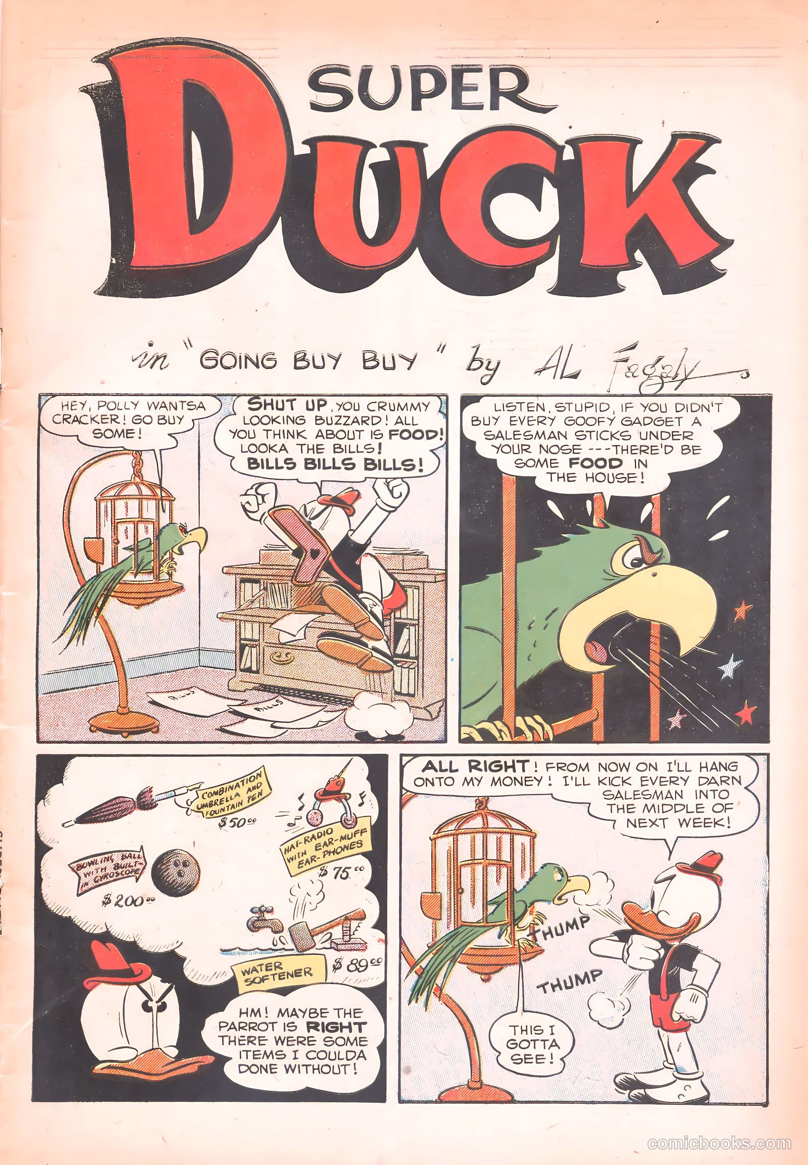 Super Duck Comics #29 (1949) — page 3 of 52