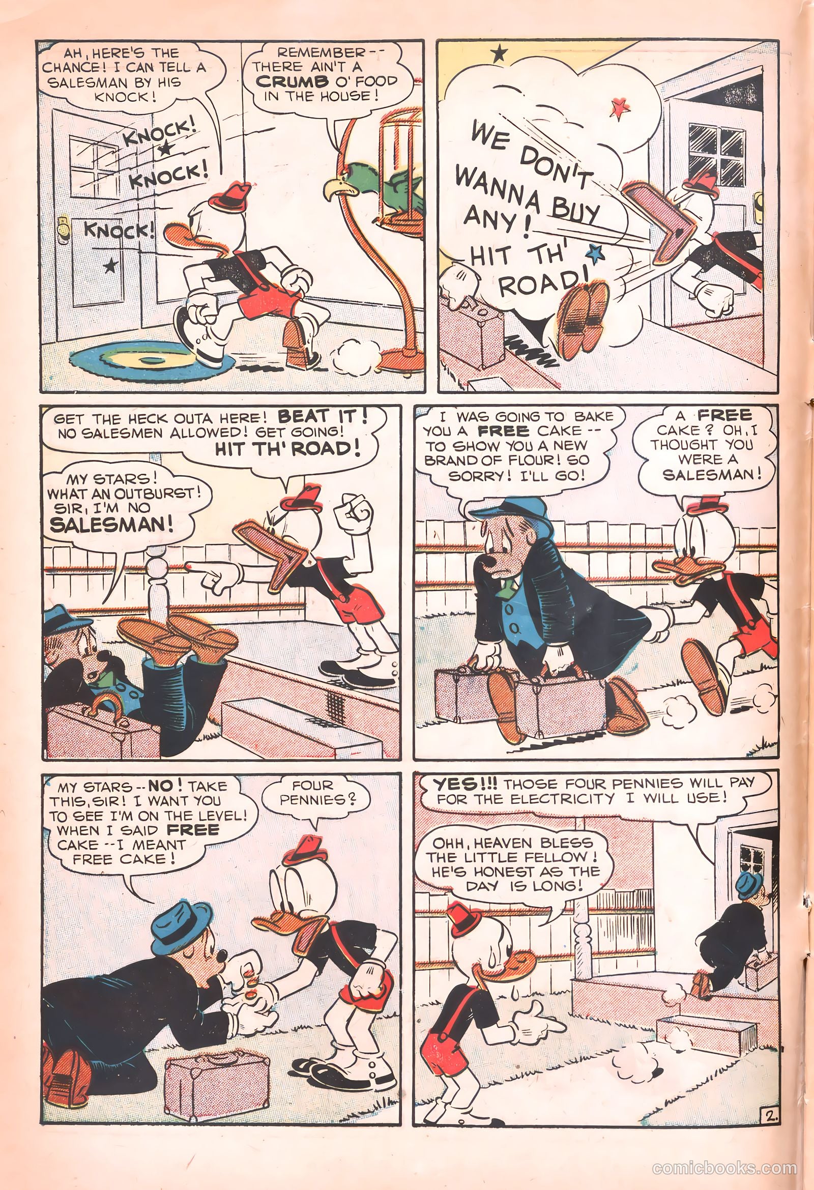 Super Duck Comics #29 (1949) — page 4 of 52