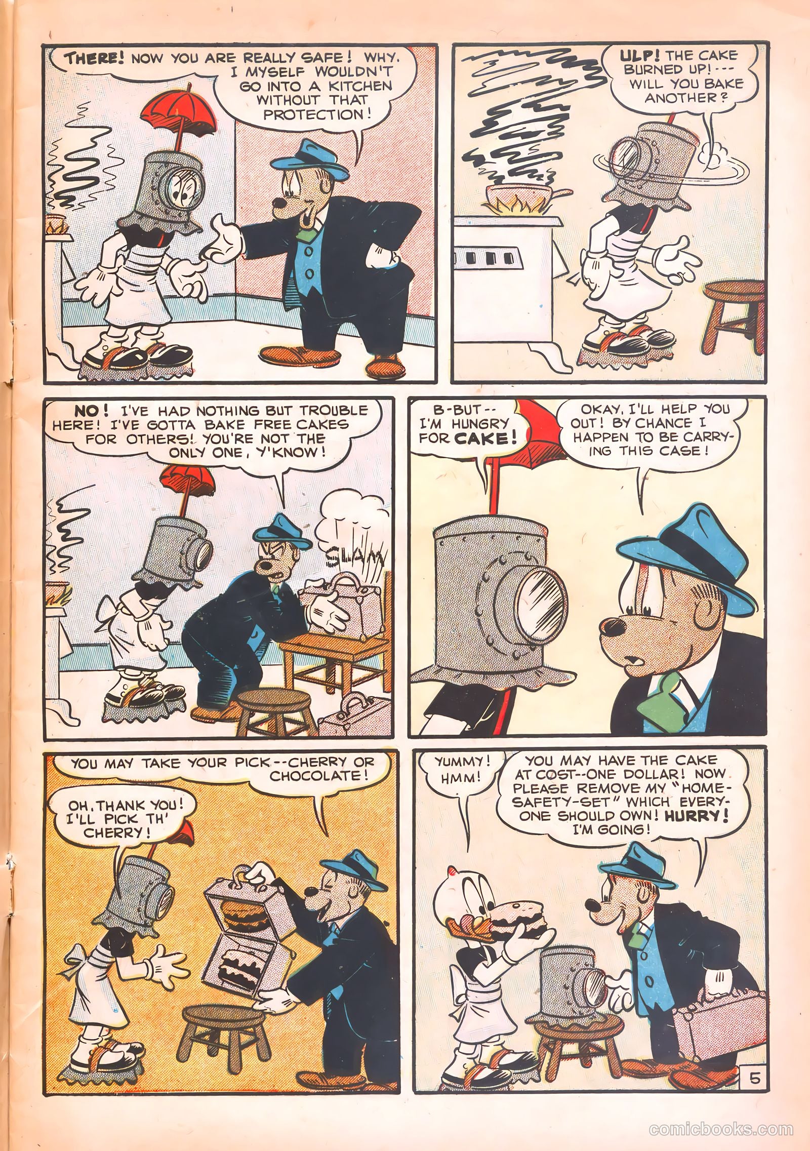 Super Duck Comics #29 (1949) — page 7 of 52