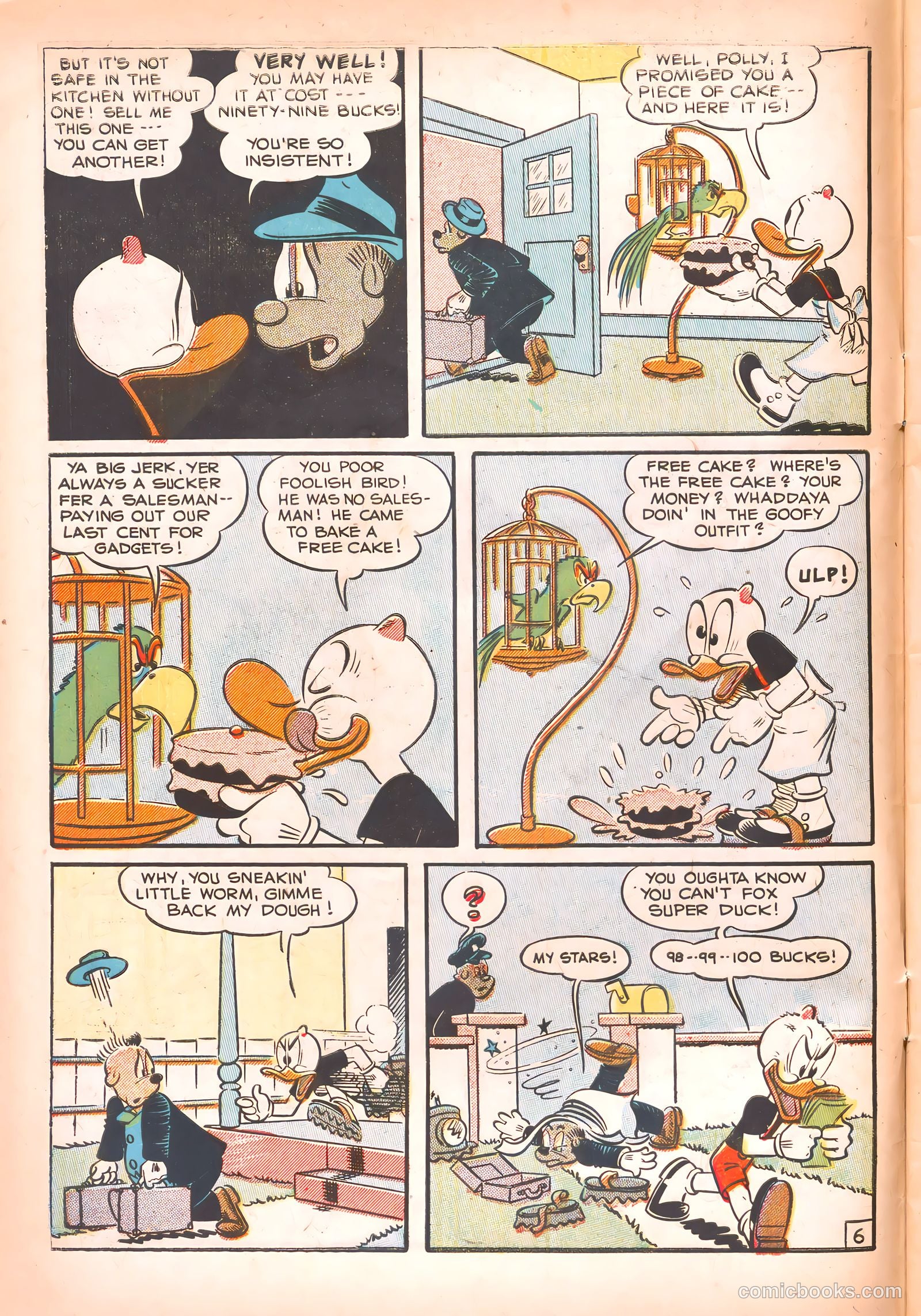 Super Duck Comics #29 (1949) — page 8 of 52