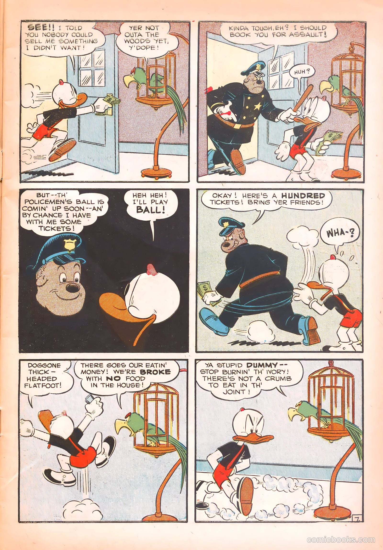 Super Duck Comics #29 (1949) — page 9 of 52