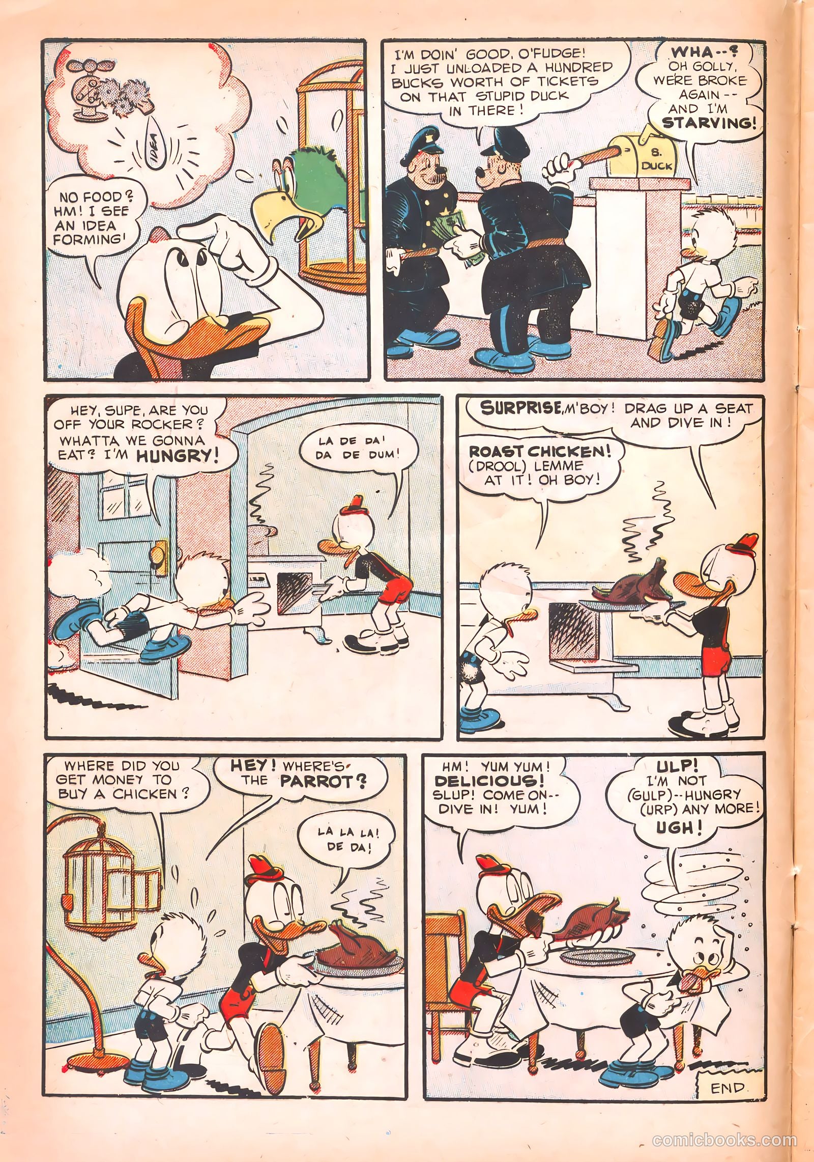 Super Duck Comics #29 (1949) — page 10 of 52