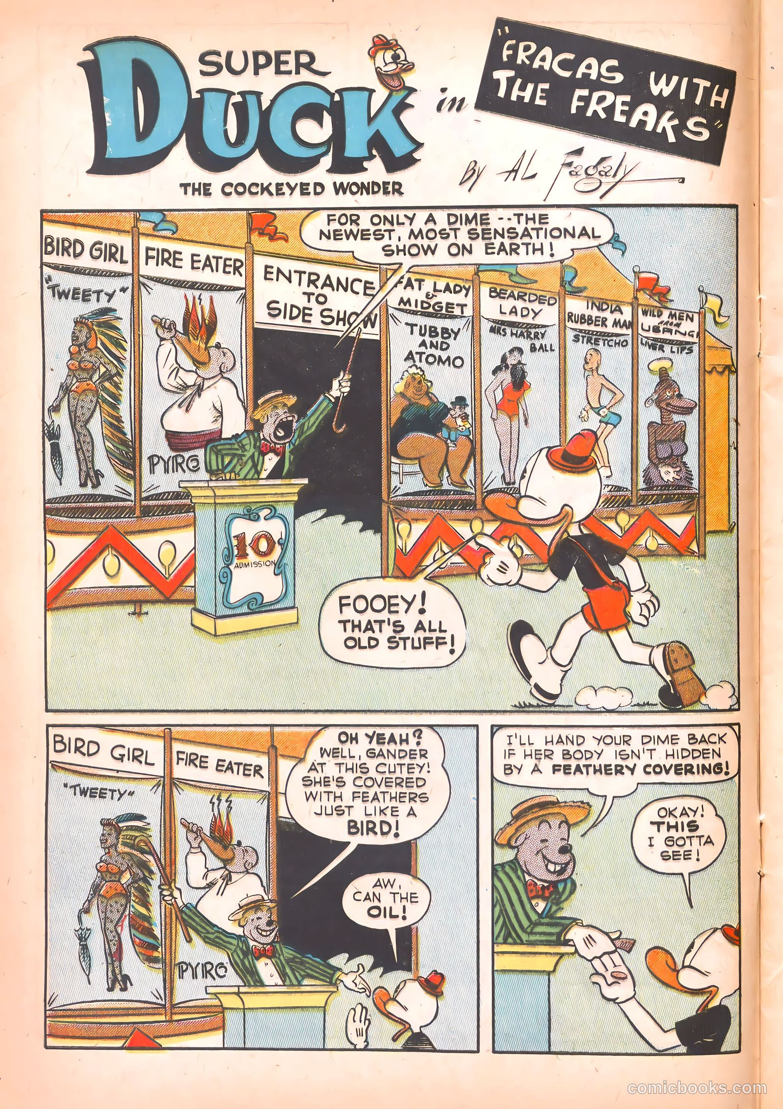 Super Duck Comics #29 (1949) — page 12 of 52