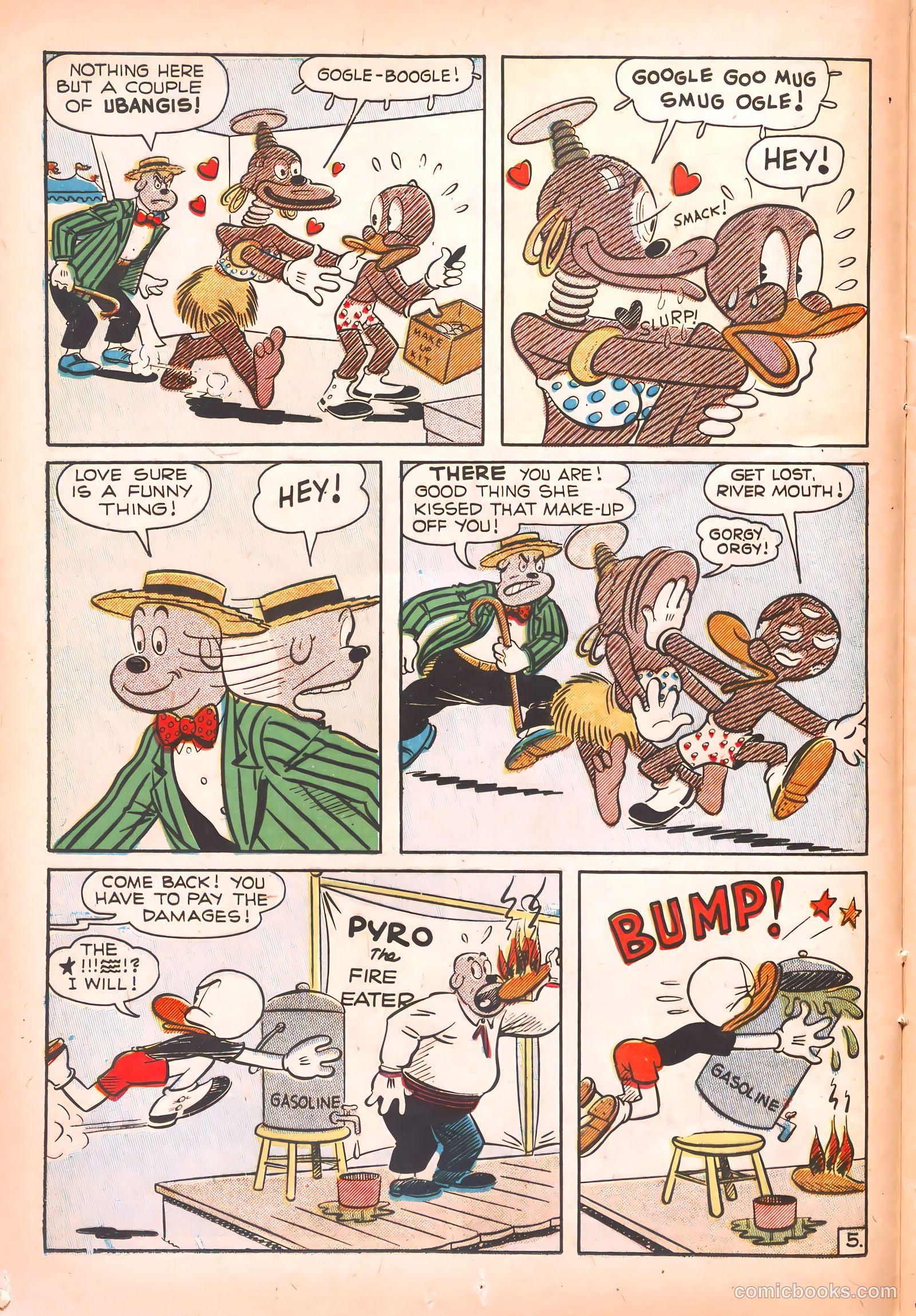 Super Duck Comics #29 (1949) — page 16 of 52