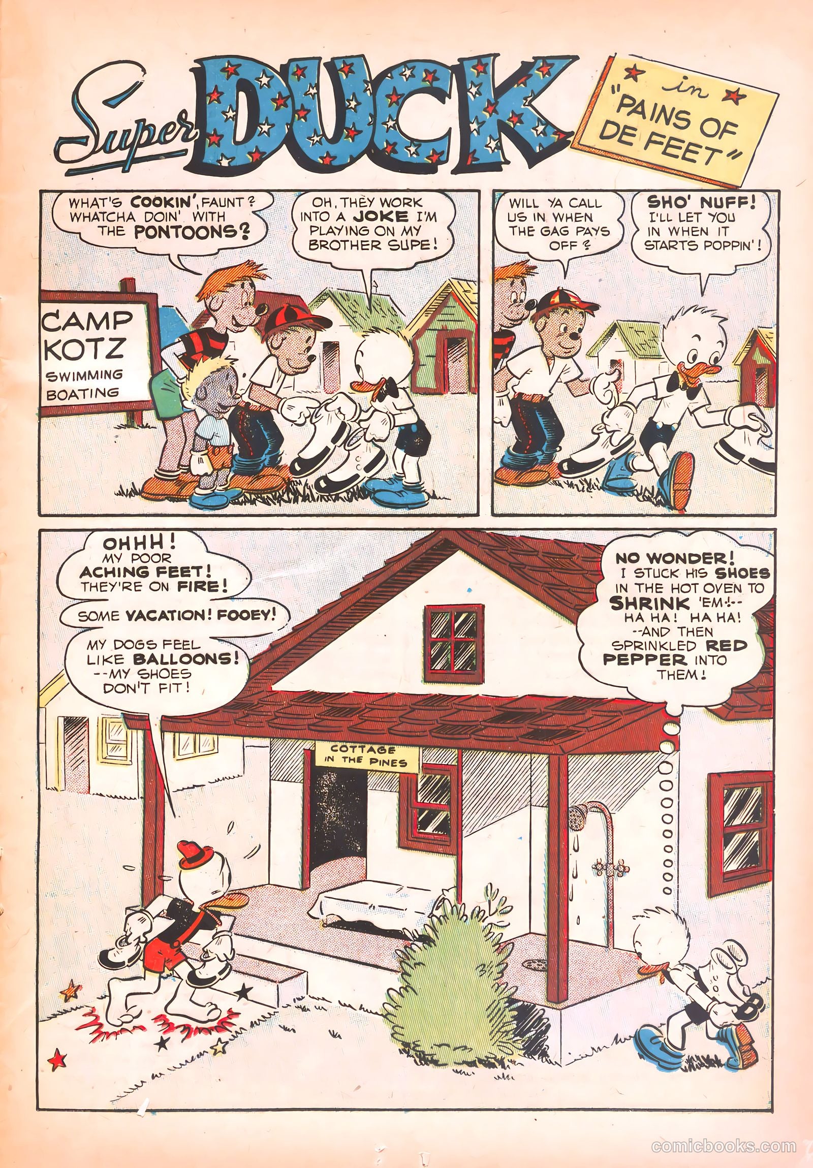 Super Duck Comics #29 (1949) — page 19 of 52