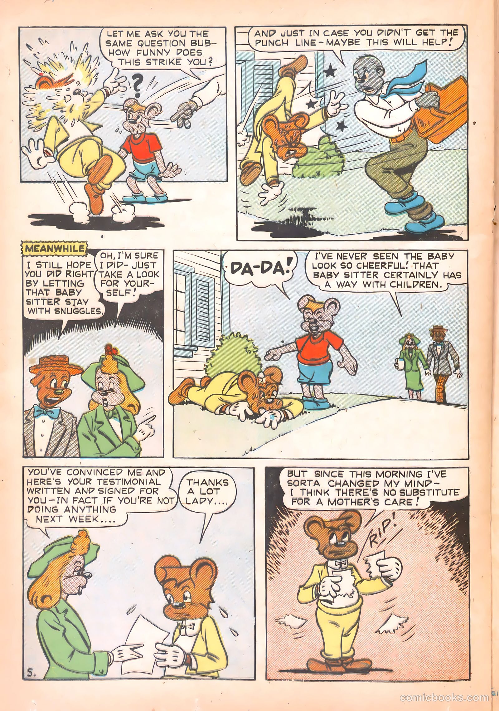 Super Duck Comics #29 (1949) — page 30 of 52
