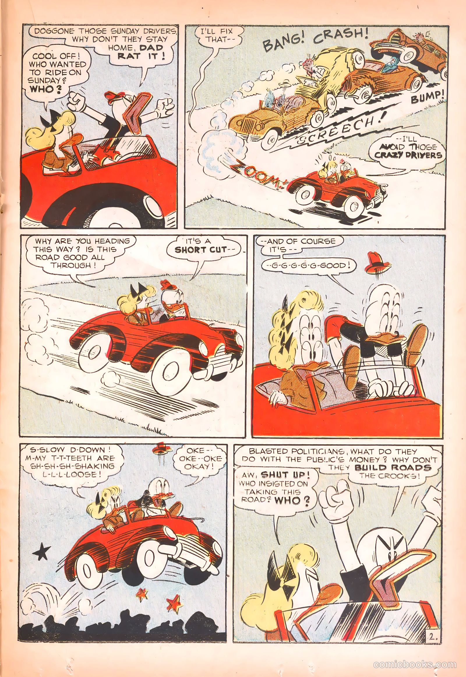 Super Duck Comics #29 (1949) — page 33 of 52