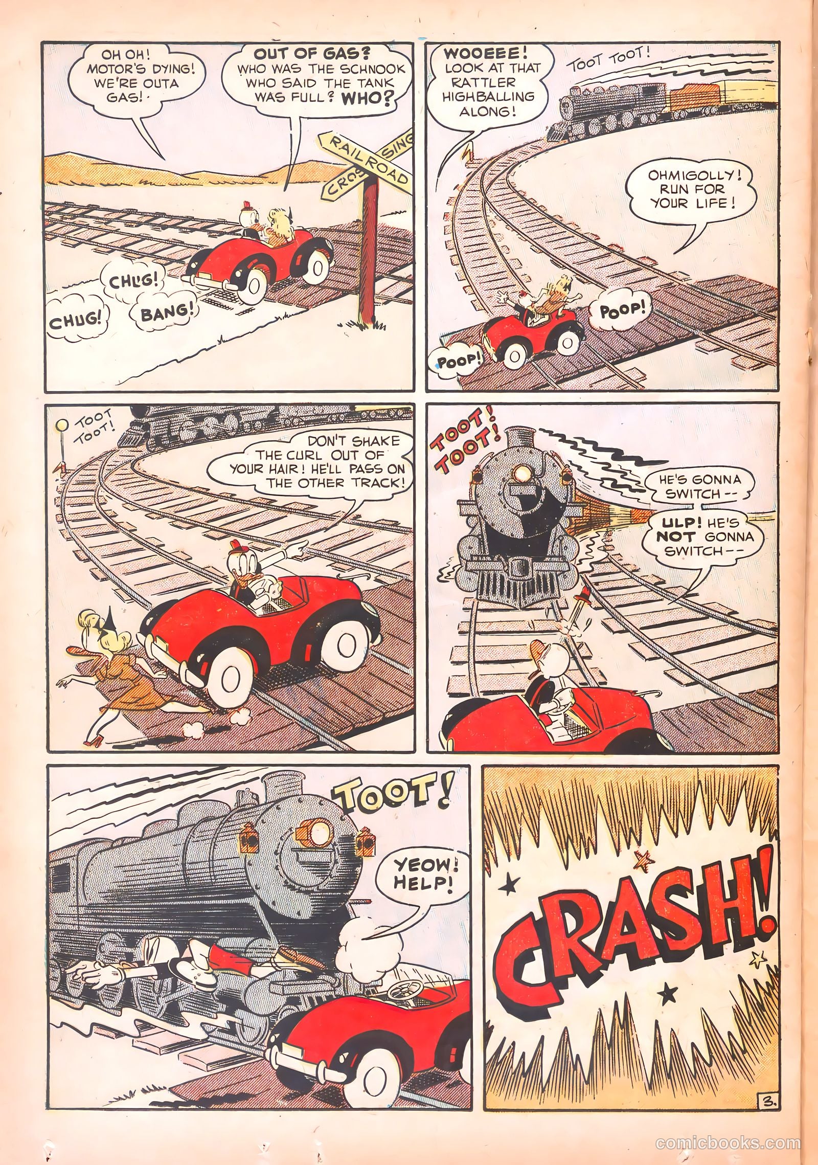 Super Duck Comics #29 (1949) — page 34 of 52