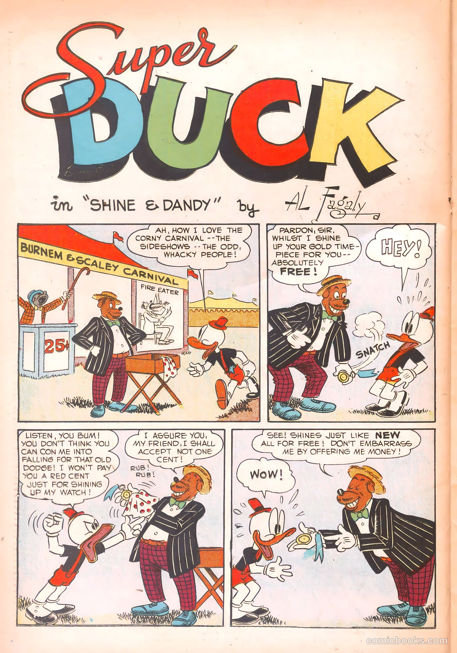 Super Duck Comics #29 (1949) — page 38 of 52
