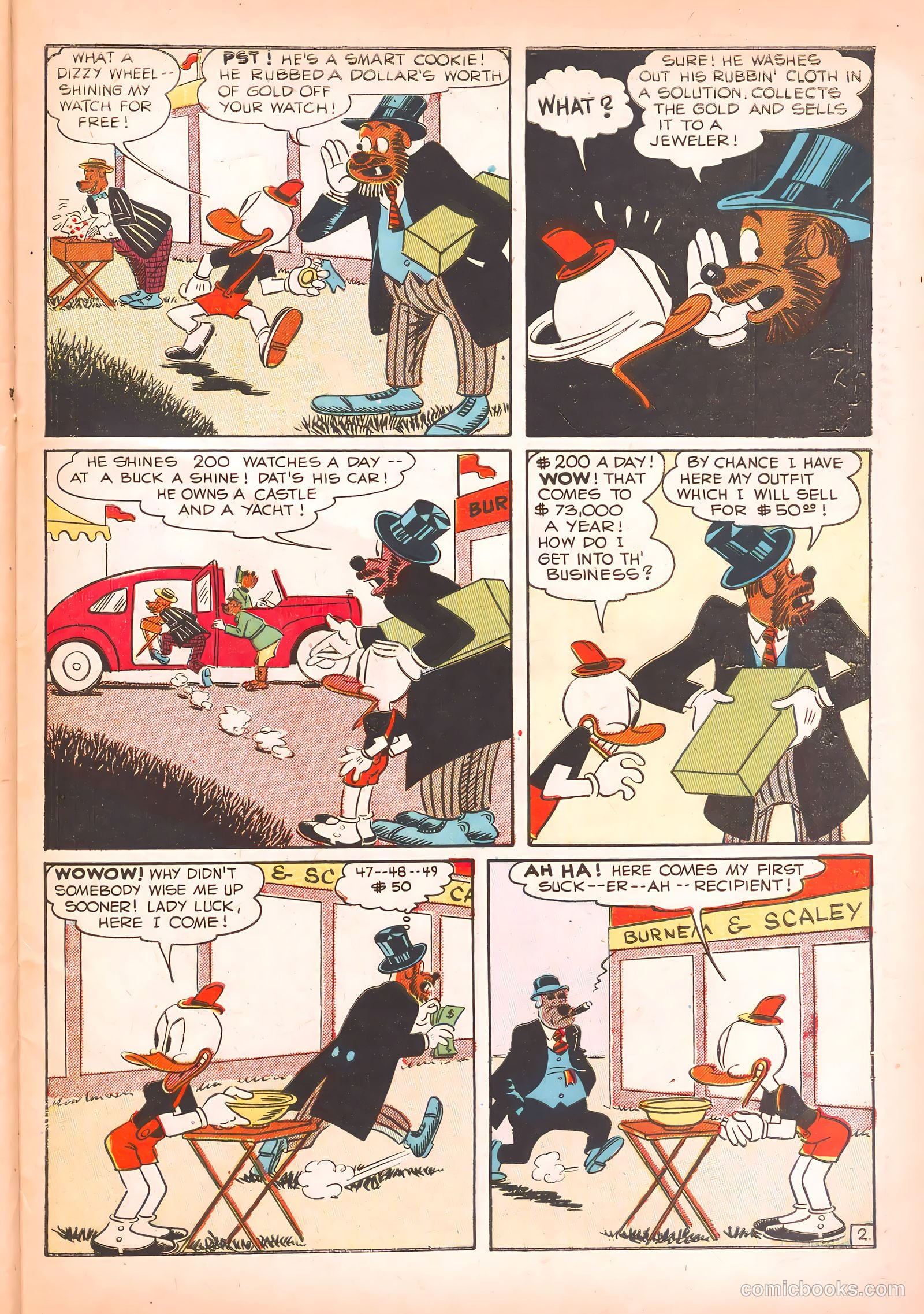 Super Duck Comics #29 (1949) — page 39 of 52