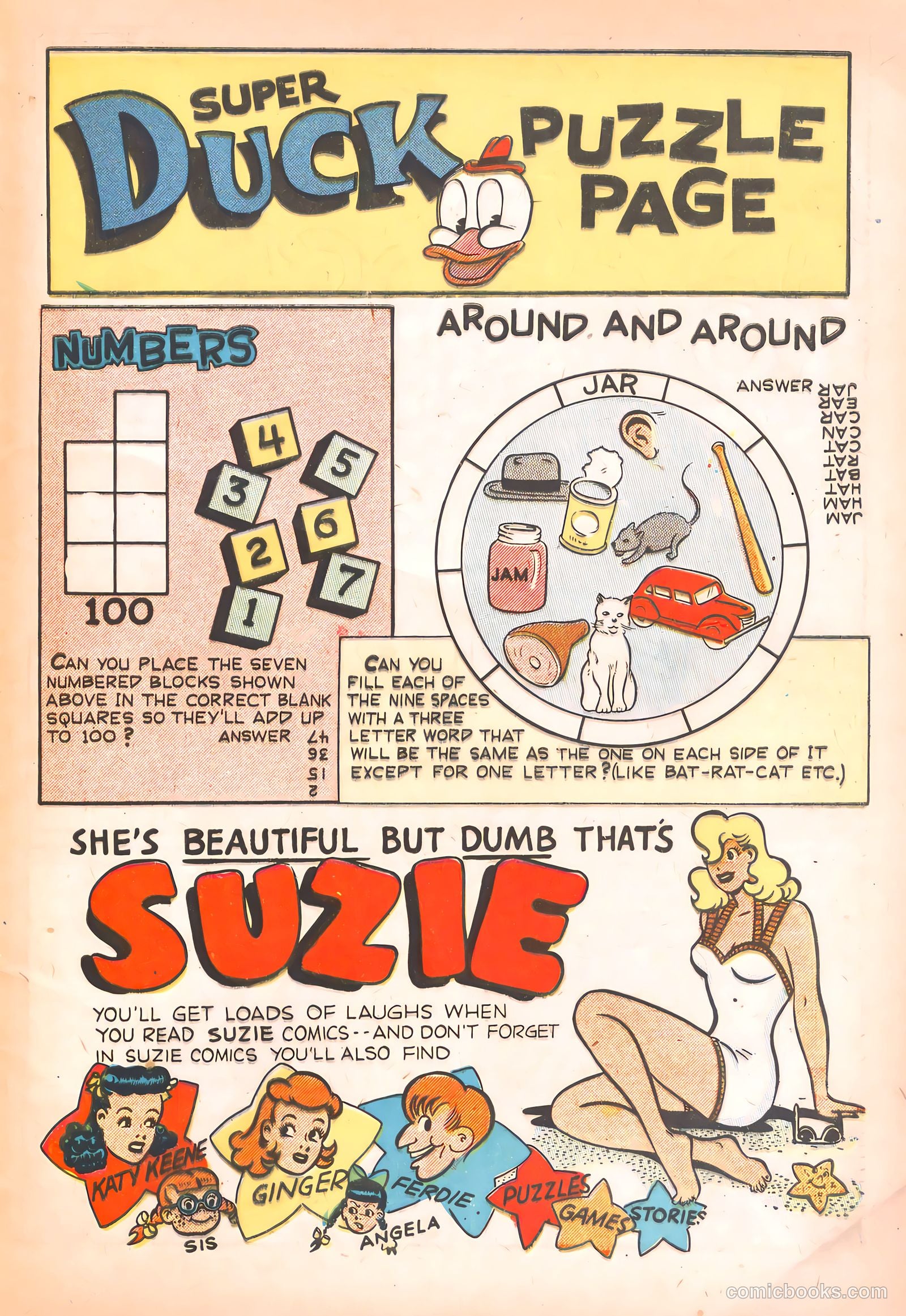 Super Duck Comics #29 (1949) — page 41 of 52