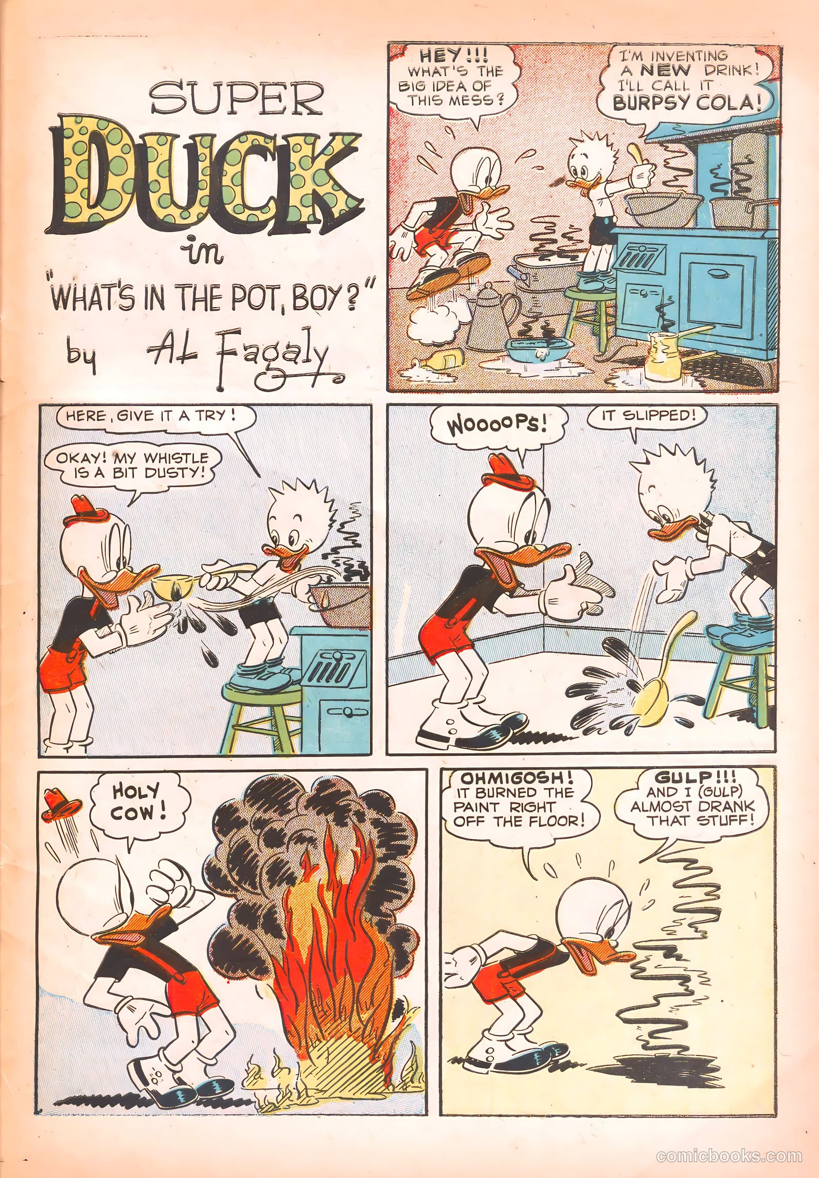 Super Duck Comics #29 (1949) — page 45 of 52