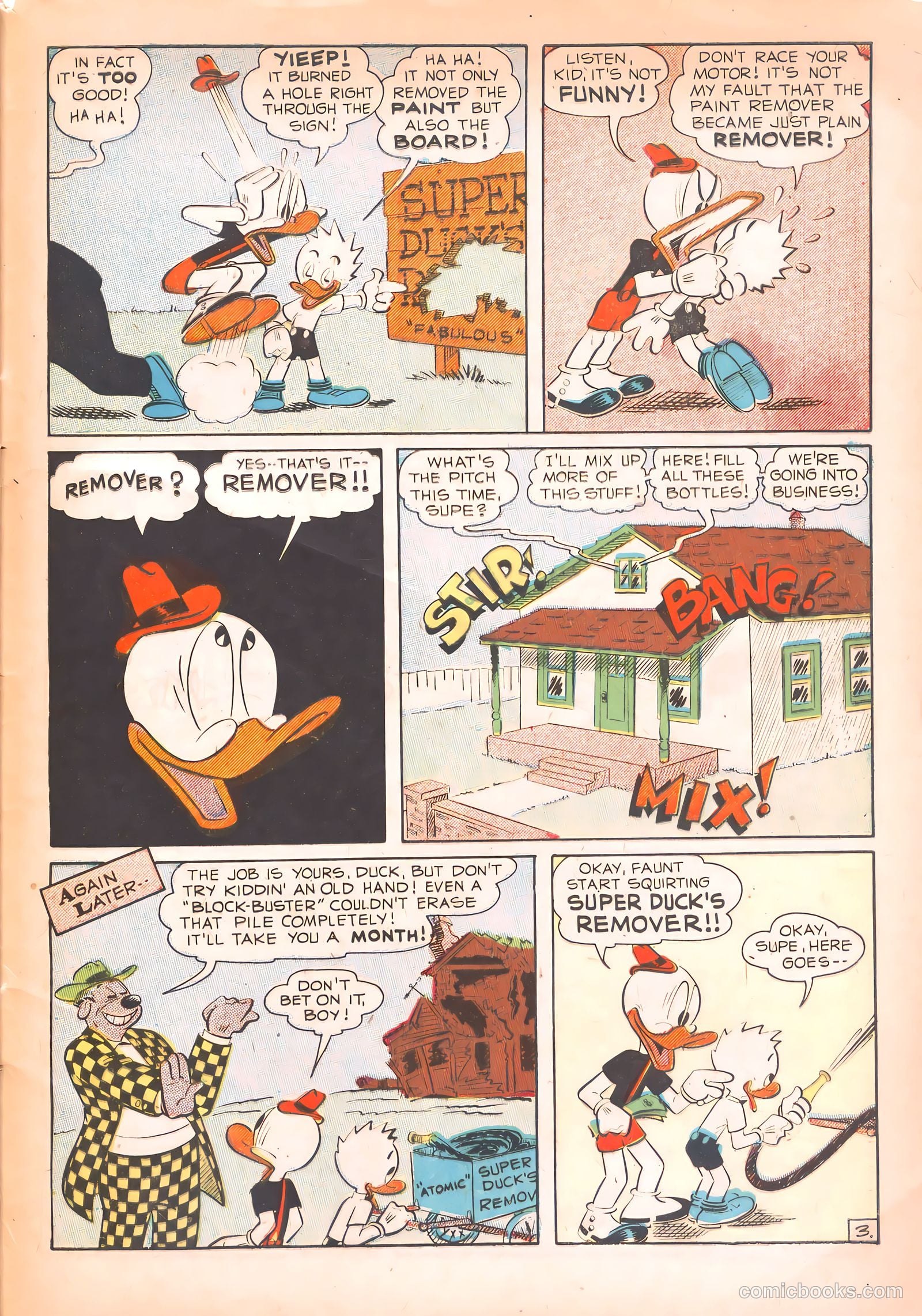 Super Duck Comics #29 (1949) — page 47 of 52
