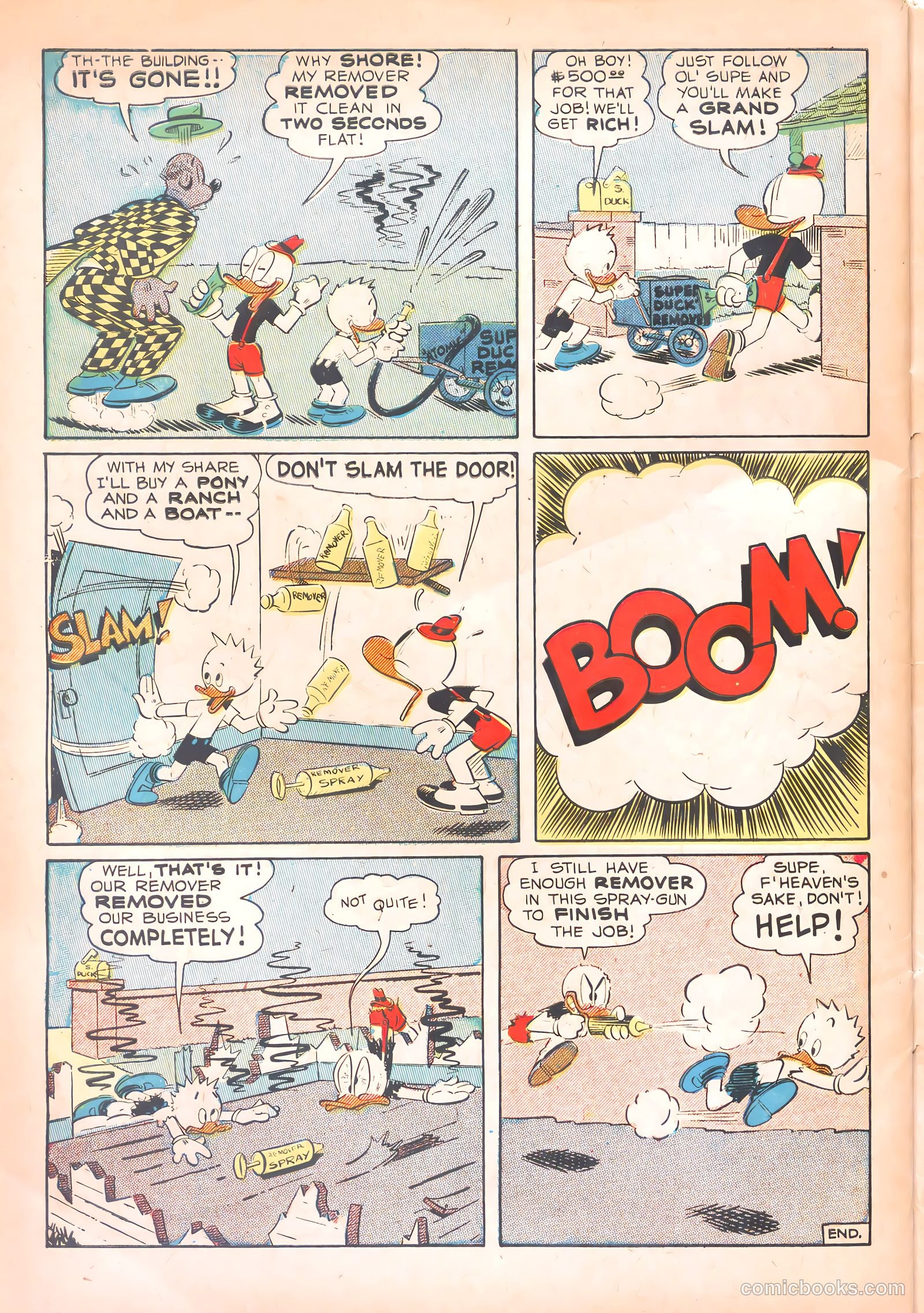 Super Duck Comics #29 (1949) — page 48 of 52