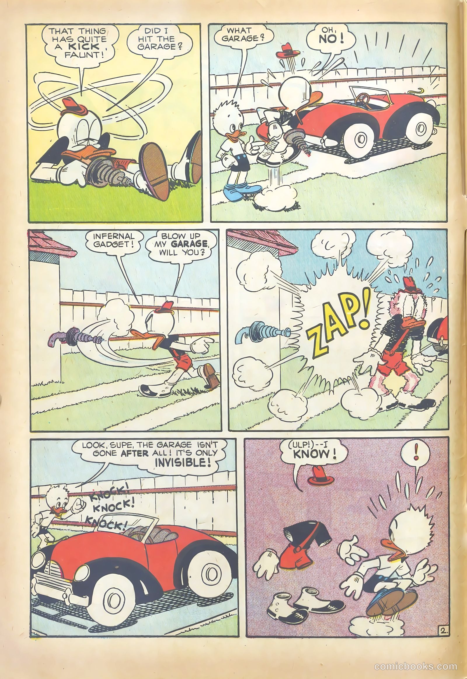 Super Duck Comics #30 (1950) — page 4 of 52