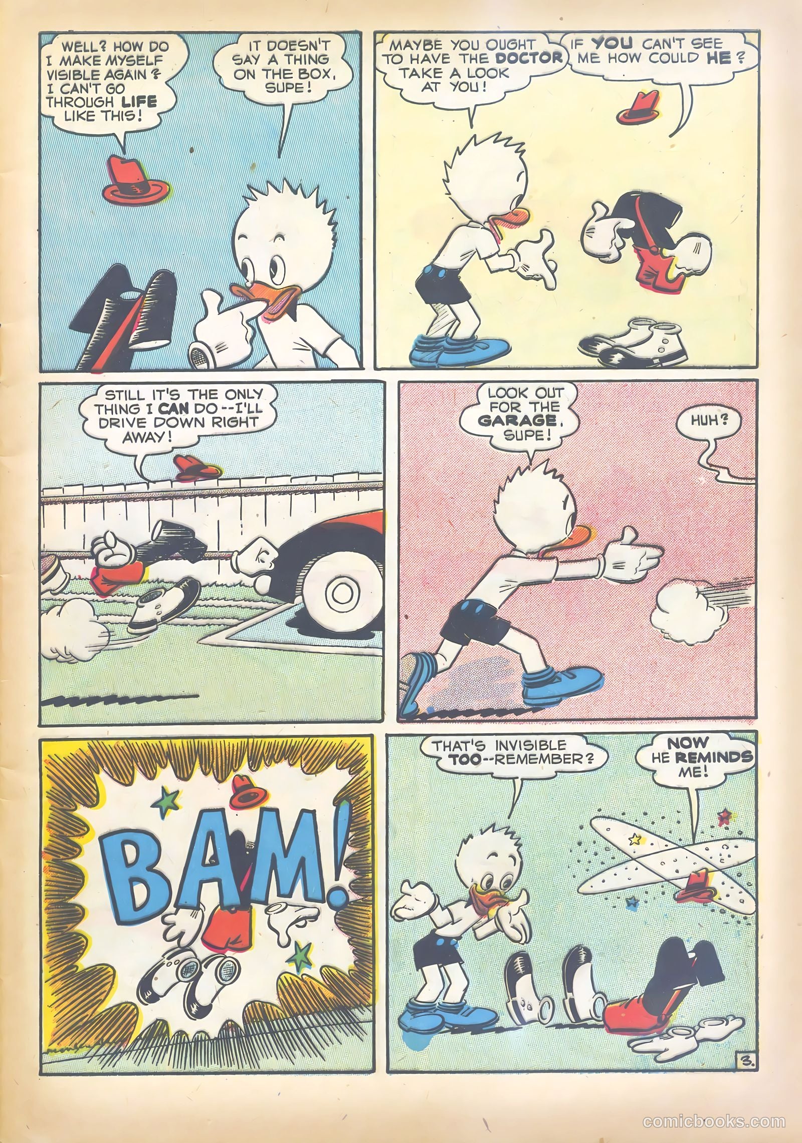 Super Duck Comics #30 (1950) — page 5 of 52