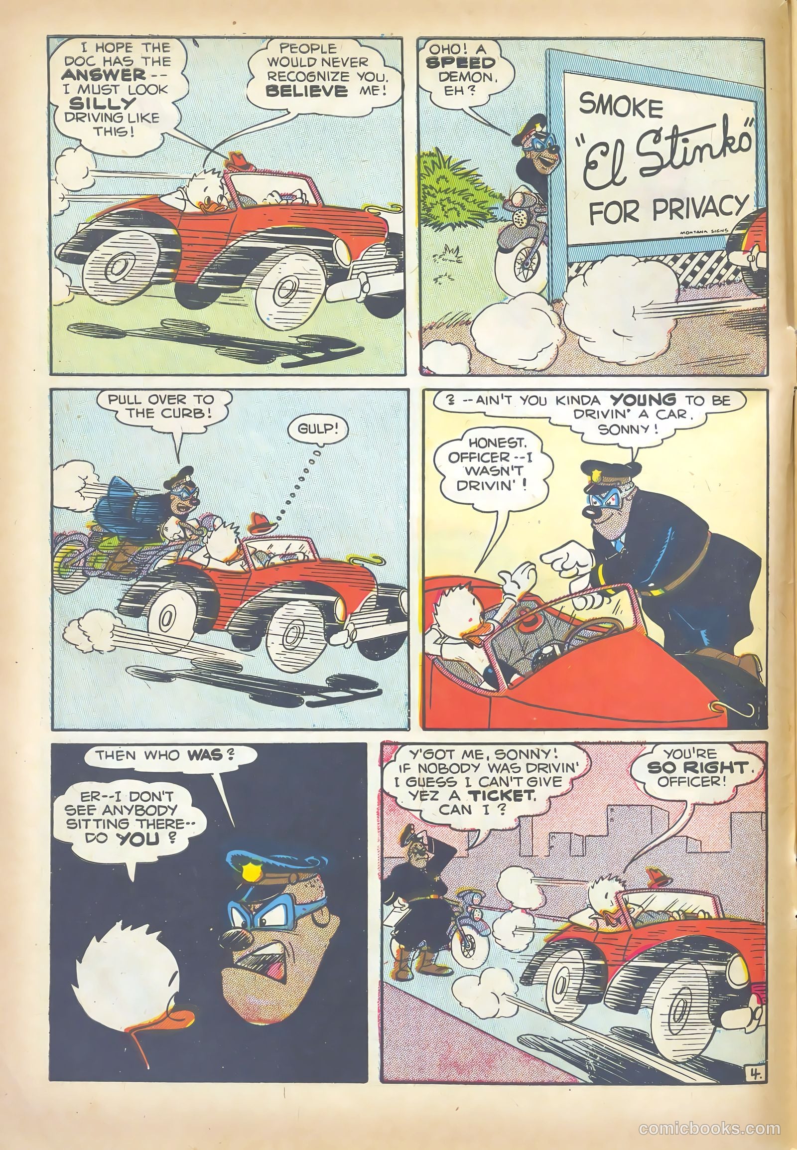 Super Duck Comics #30 (1950) — page 6 of 52
