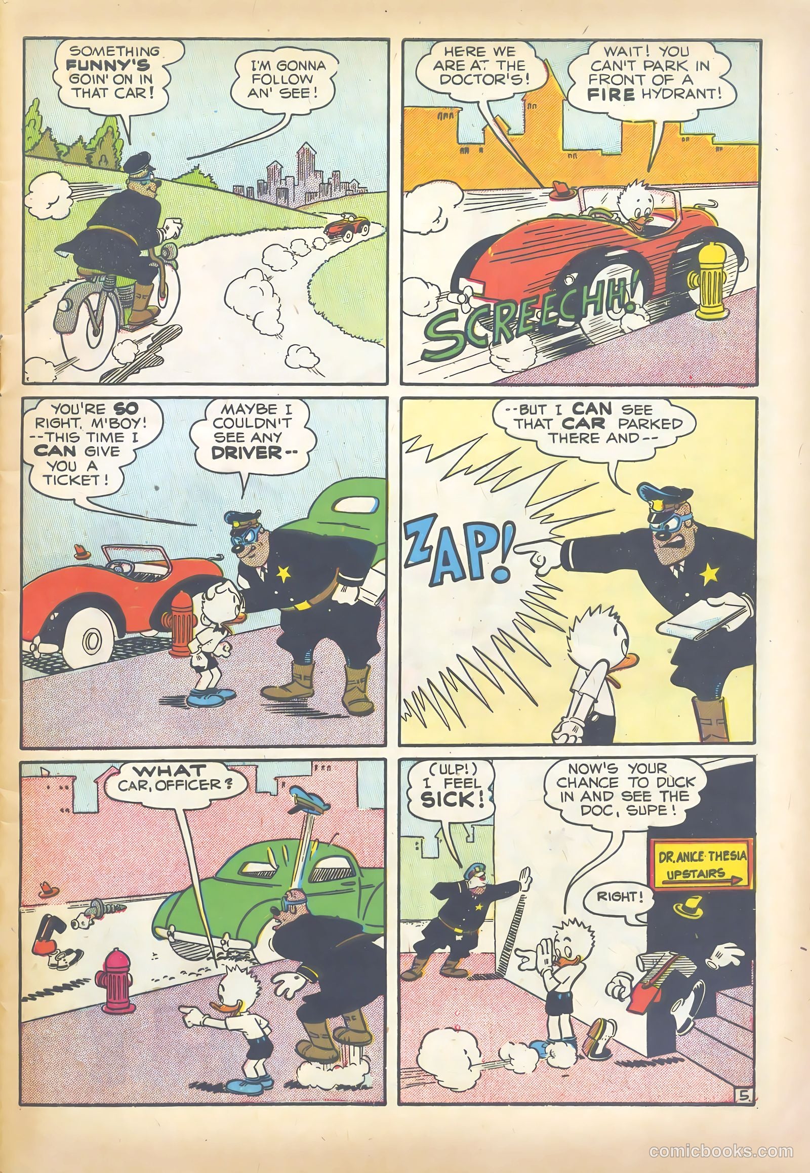Super Duck Comics #30 (1950) — page 7 of 52