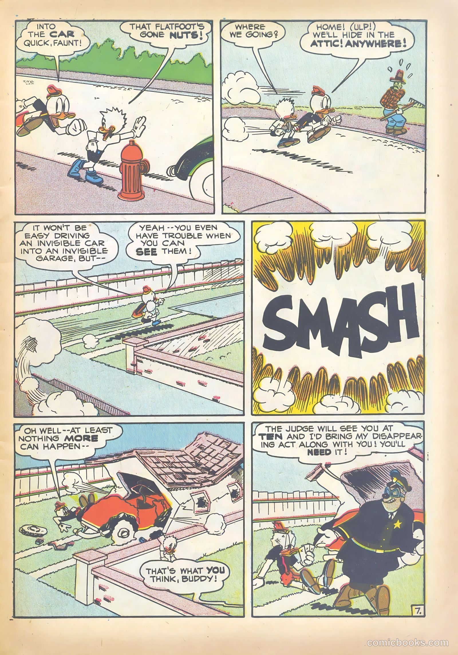 Super Duck Comics #30 (1950) — page 9 of 52