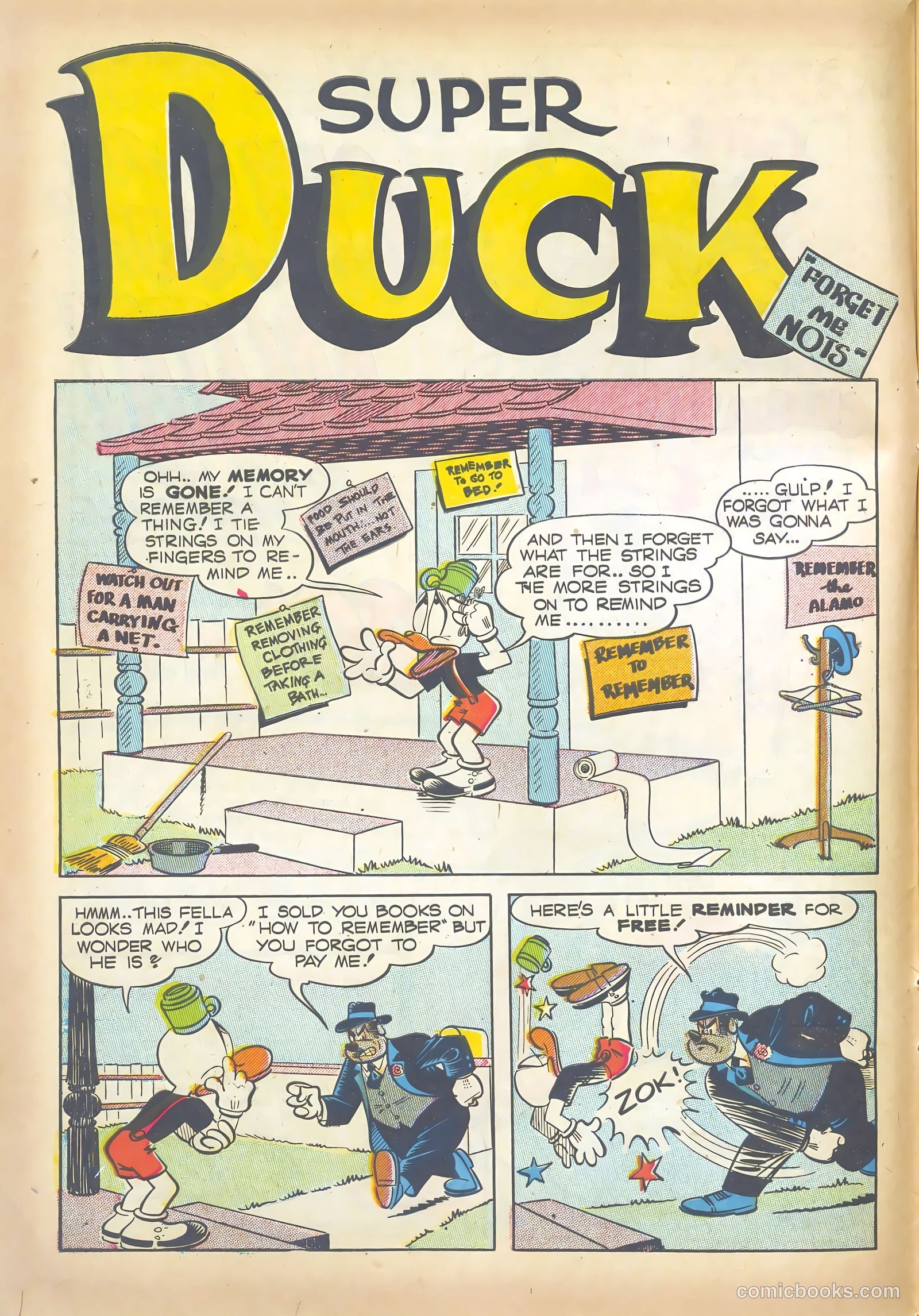 Super Duck Comics #30 (1950) — page 12 of 52