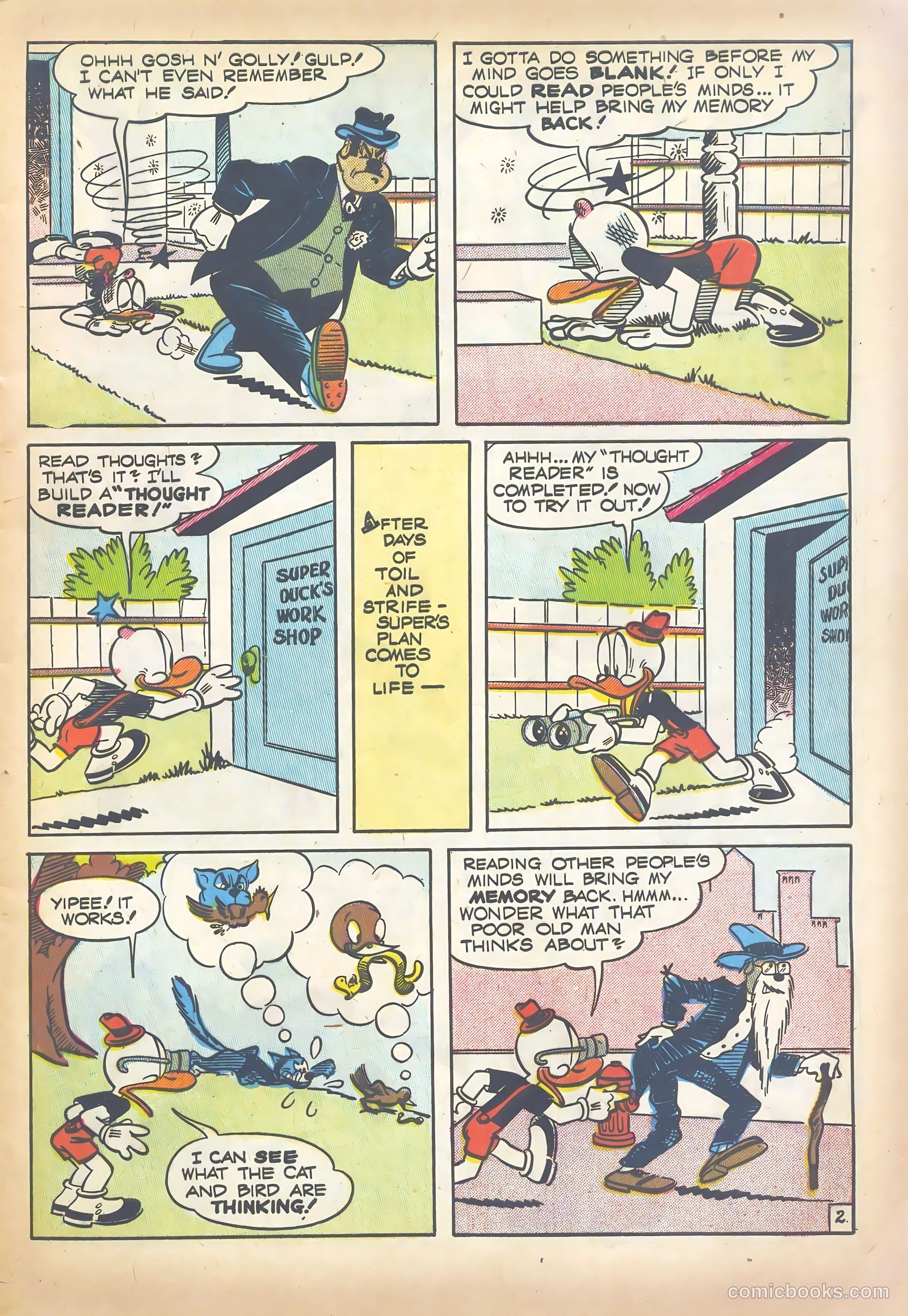 Super Duck Comics #30 (1950) — page 13 of 52