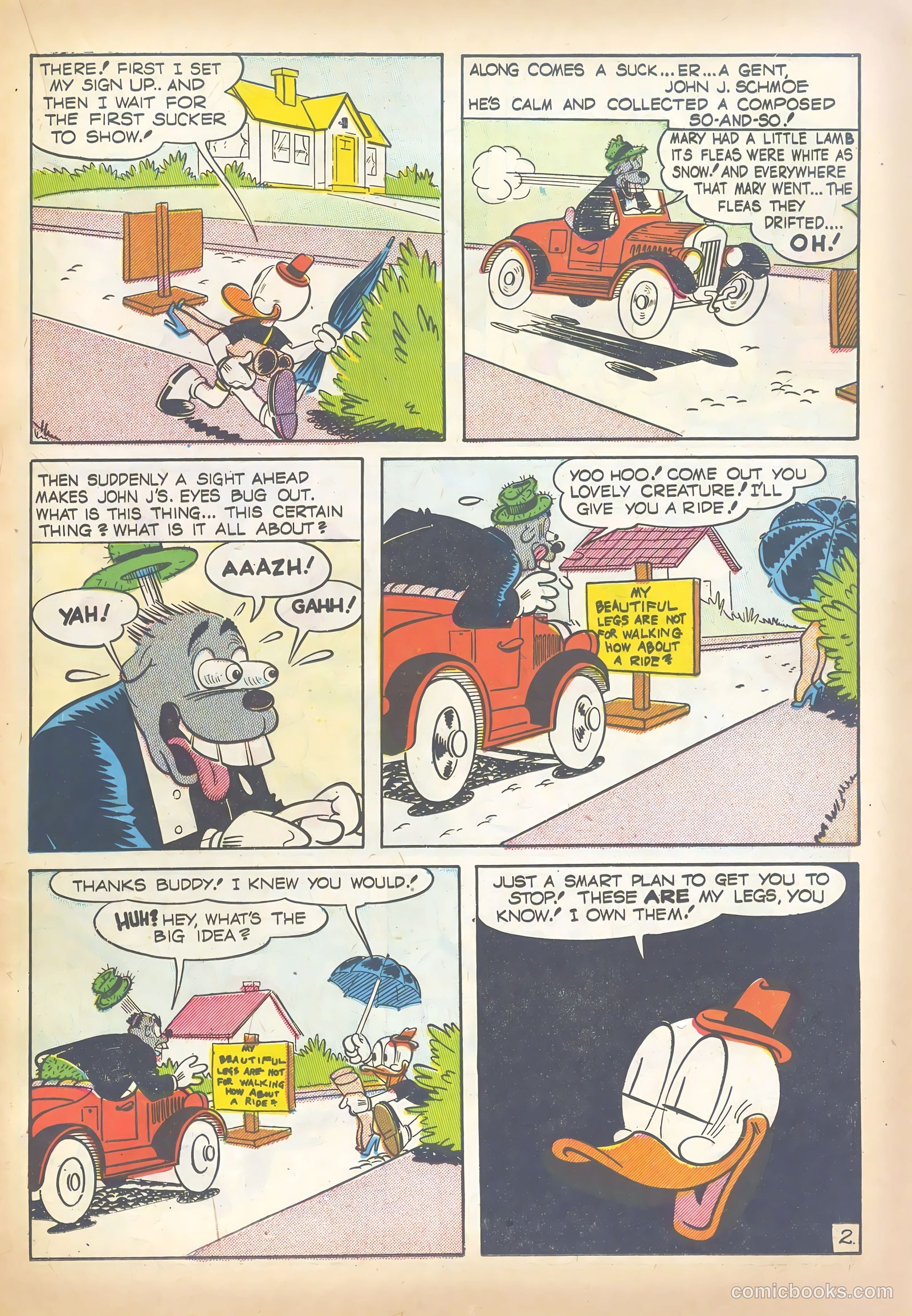 Super Duck Comics #30 (1950) — page 21 of 52