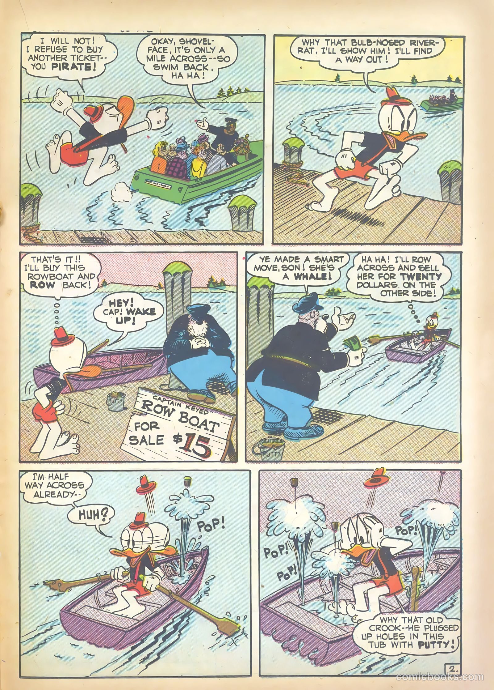 Super Duck Comics #30 (1950) — page 33 of 52