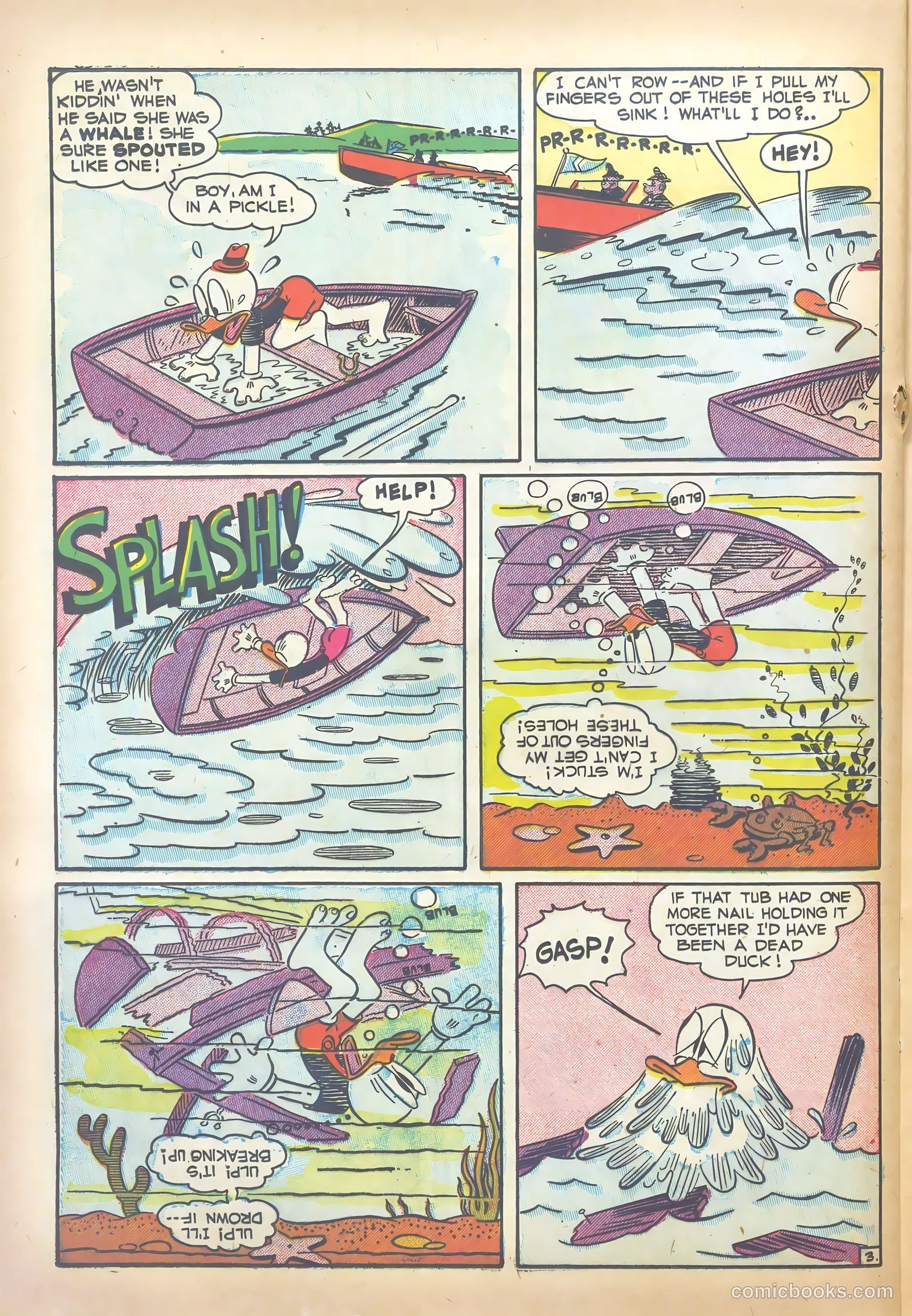 Super Duck Comics #30 (1950) — page 34 of 52