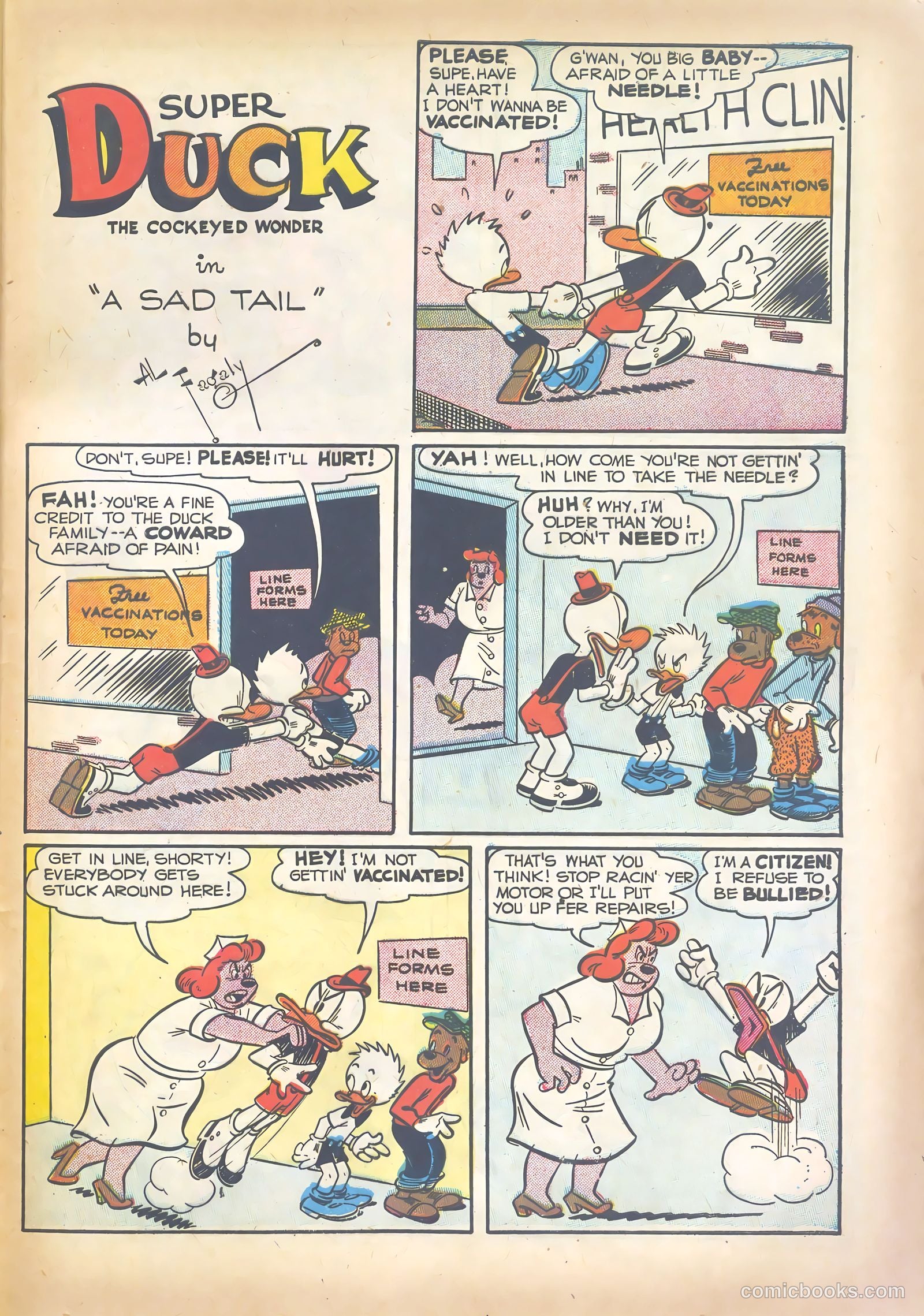 Super Duck Comics #30 (1950) — page 43 of 52