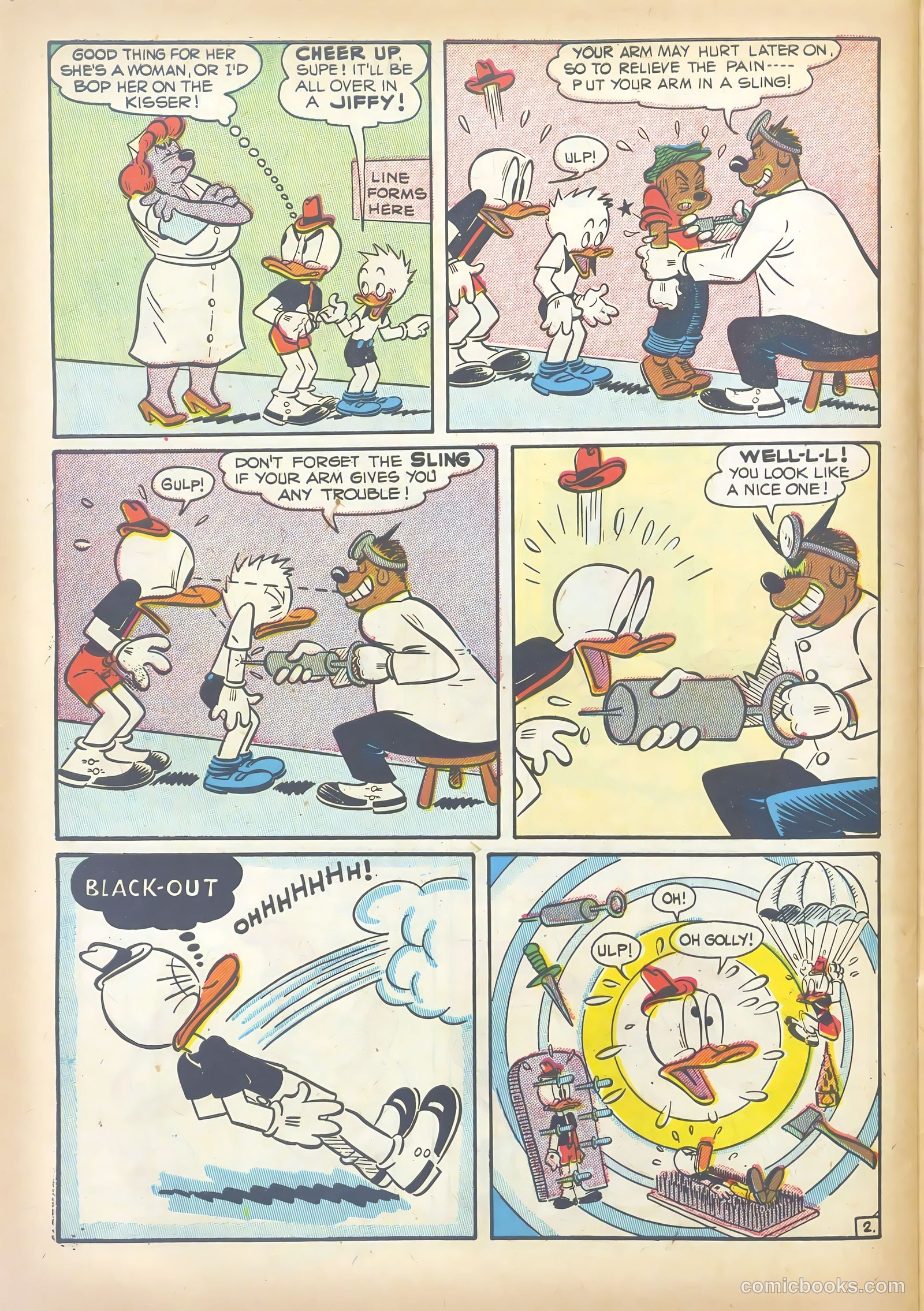 Super Duck Comics #30 (1950) — page 44 of 52