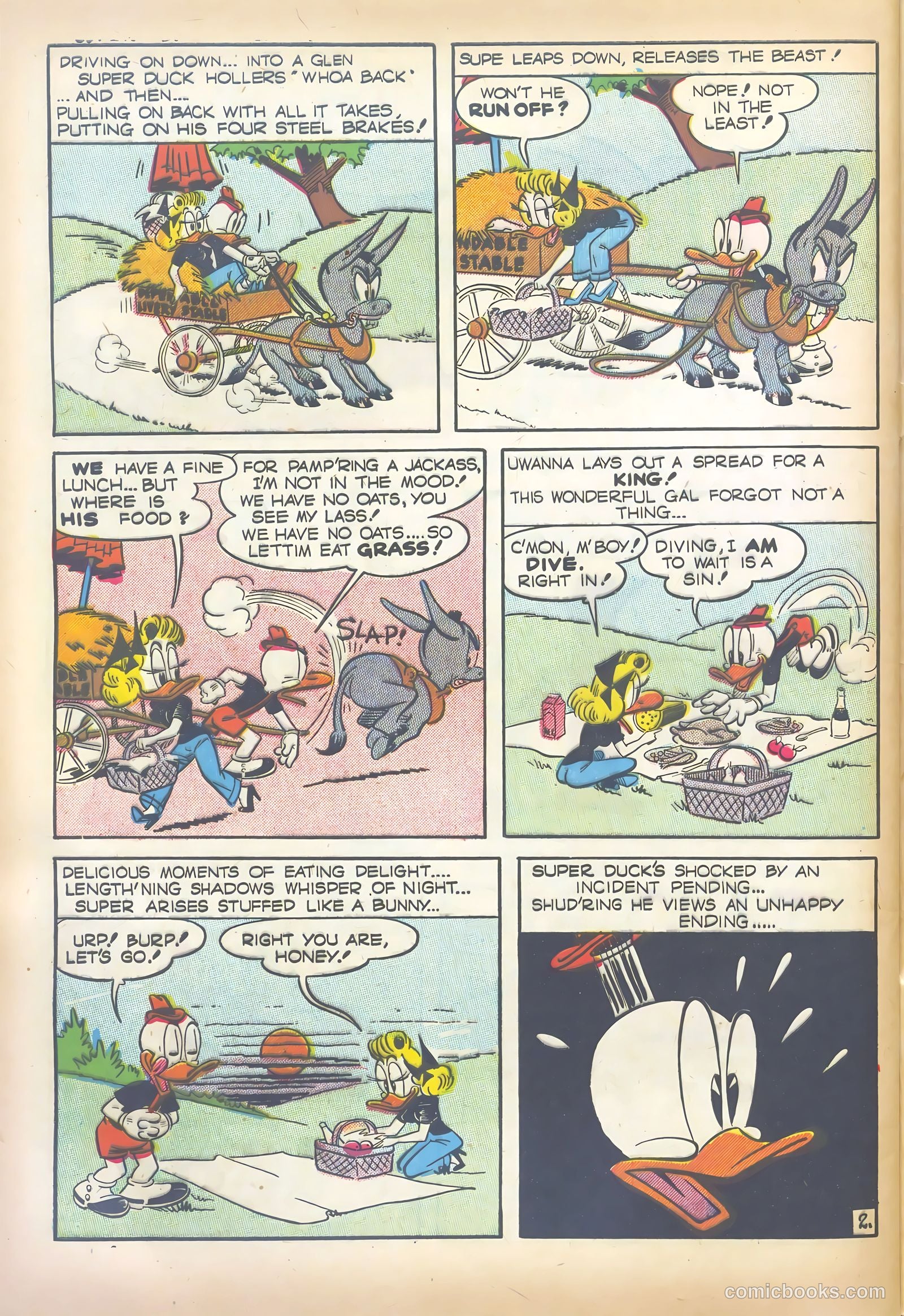 Super Duck Comics #30 (1950) — page 48 of 52