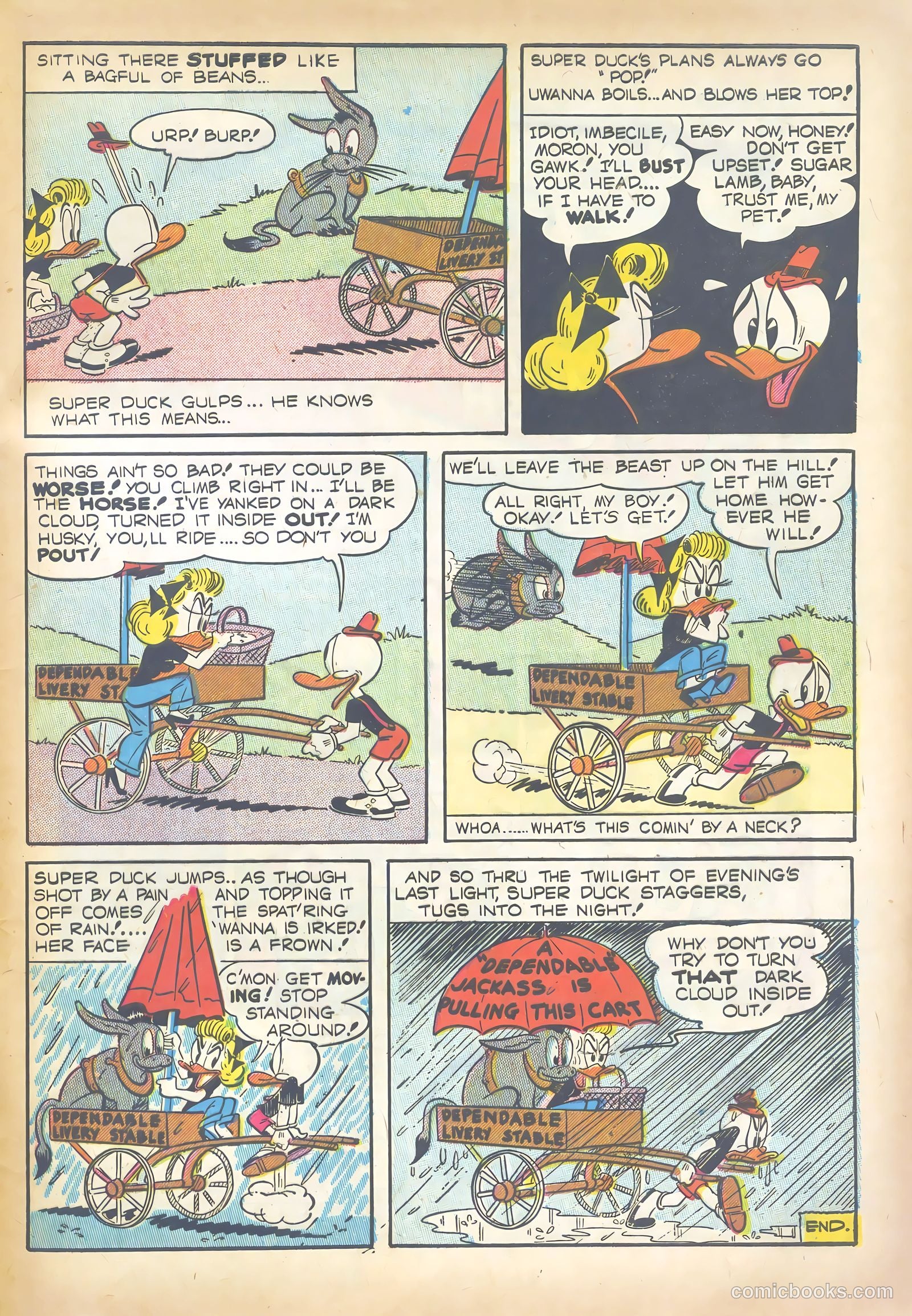 Super Duck Comics #30 (1950) — page 49 of 52