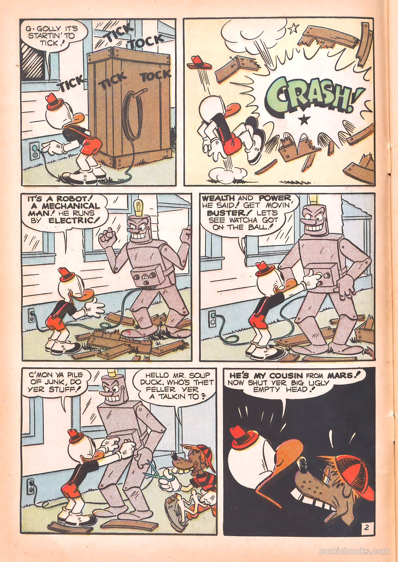 Super Duck Comics #31 (1950) — page 4 of 52
