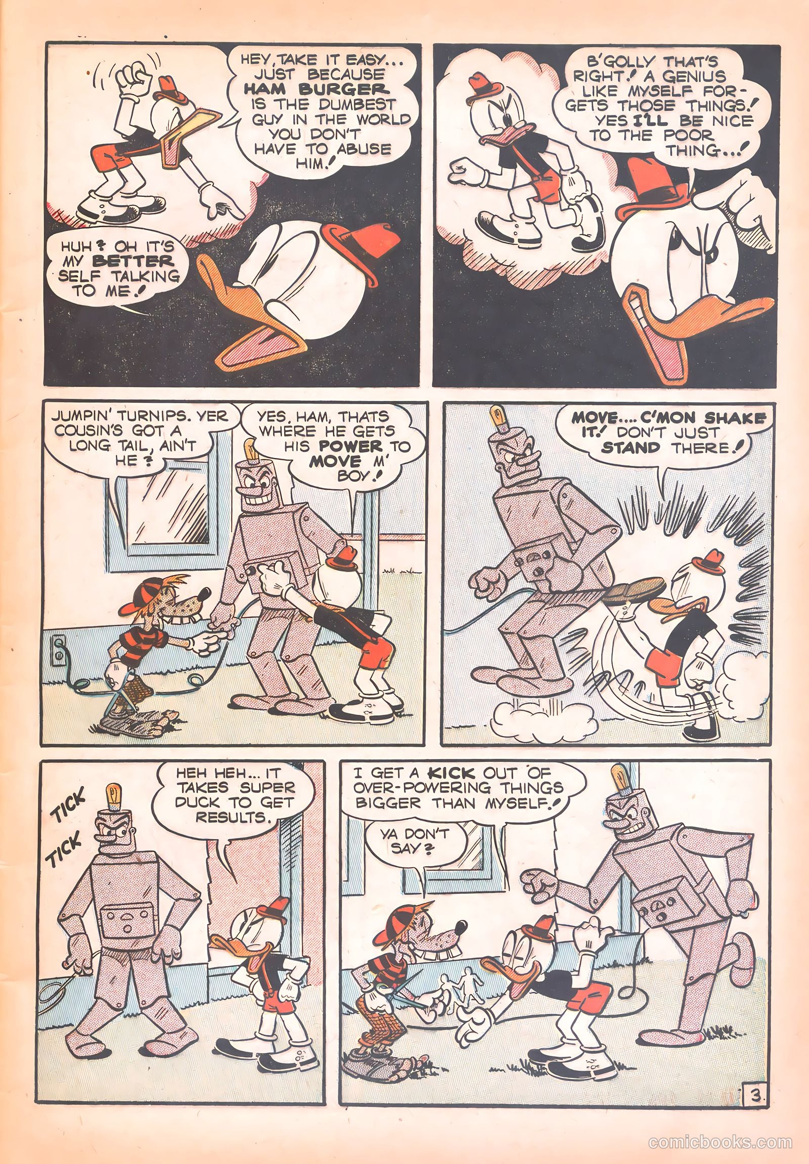 Super Duck Comics #31 (1950) — page 5 of 52